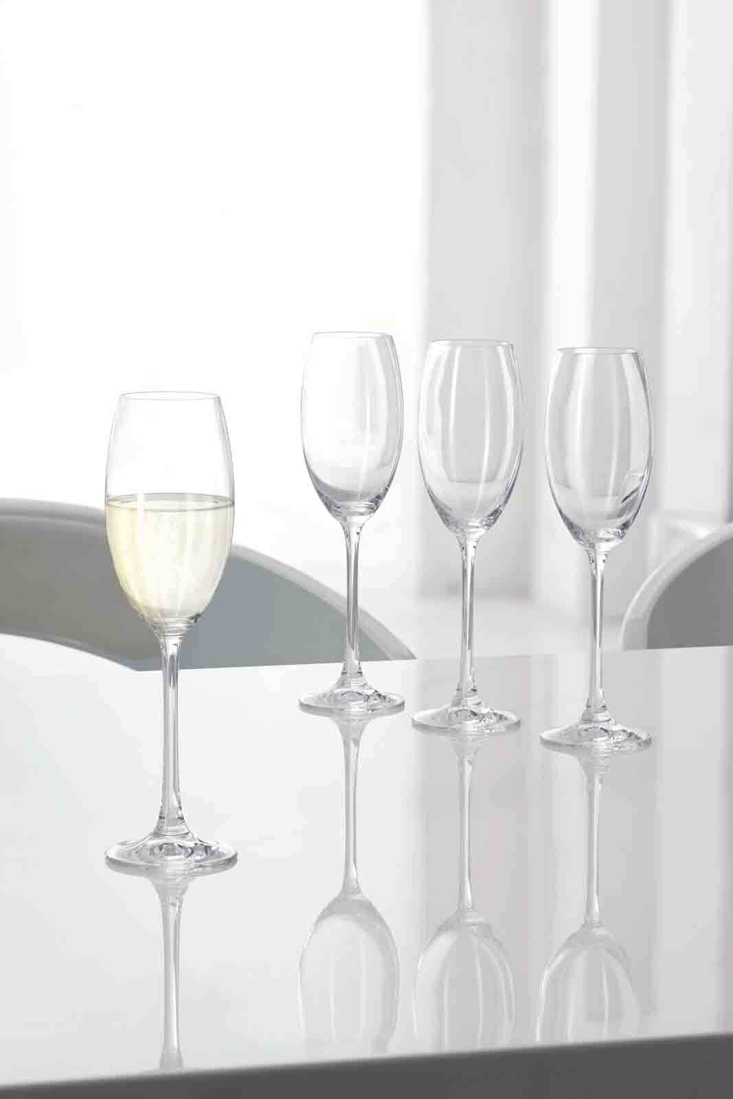 Nachtmann Champagnerglas »Champagnergläser Vivendi 272 ml 4er Set transparent«