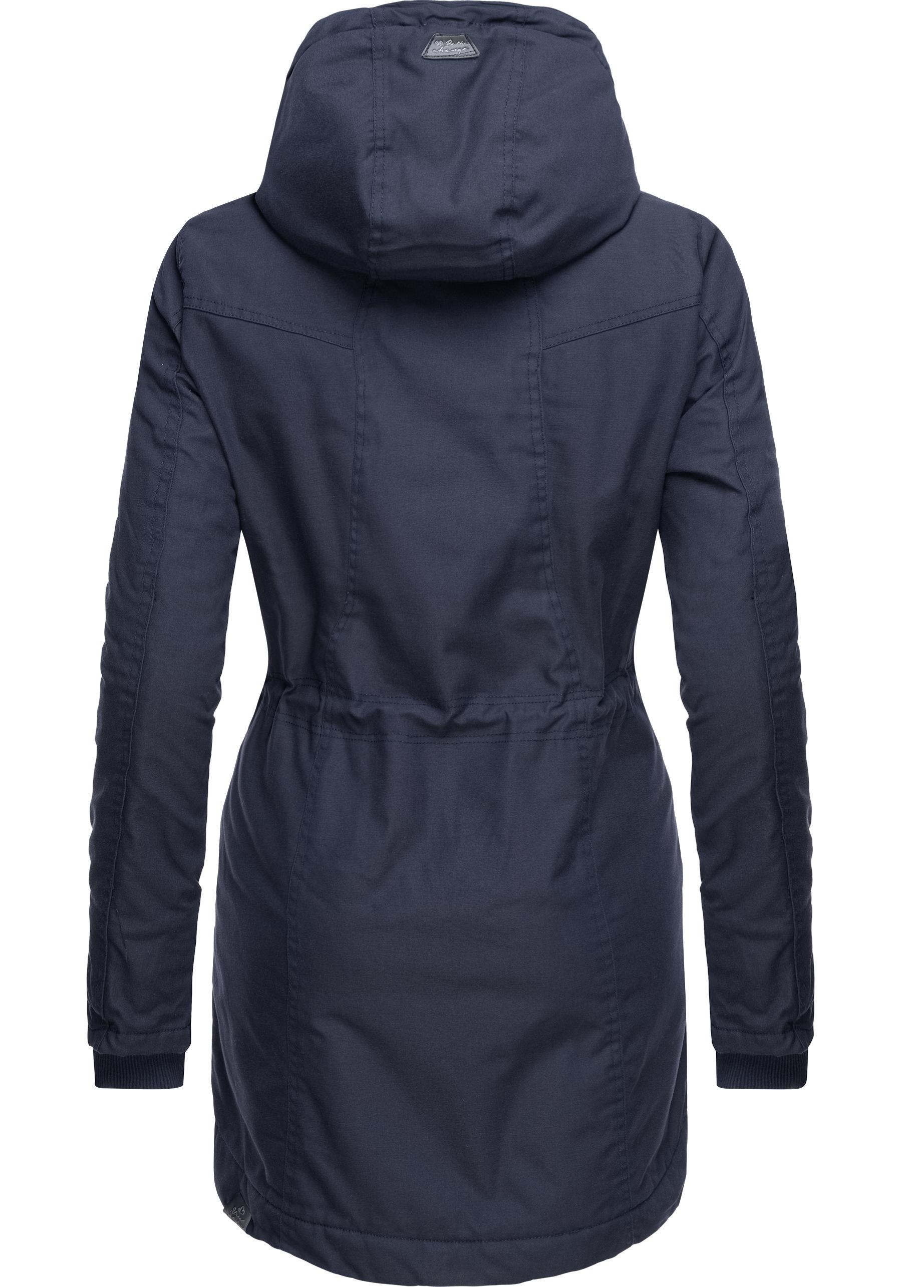 Ragwear Wintermantel »Elsa«, warmer modischer Winterparka mit Kapuze