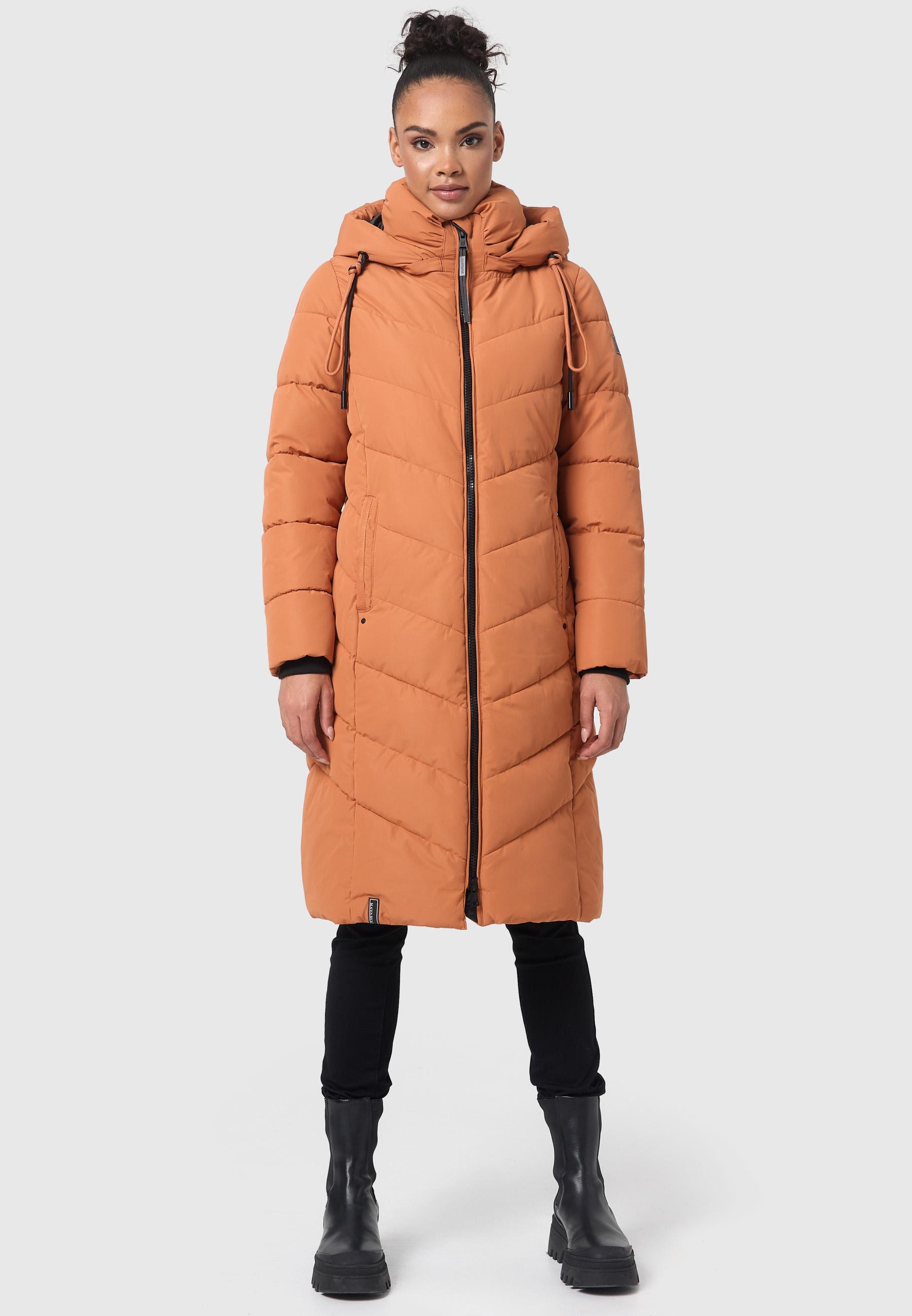 Navahoo Steppmantel »Sahnekatzii XIV«, Schicker online Wintermantel bestellen warm Kragen BAUR mit kuschlig | wattiertem