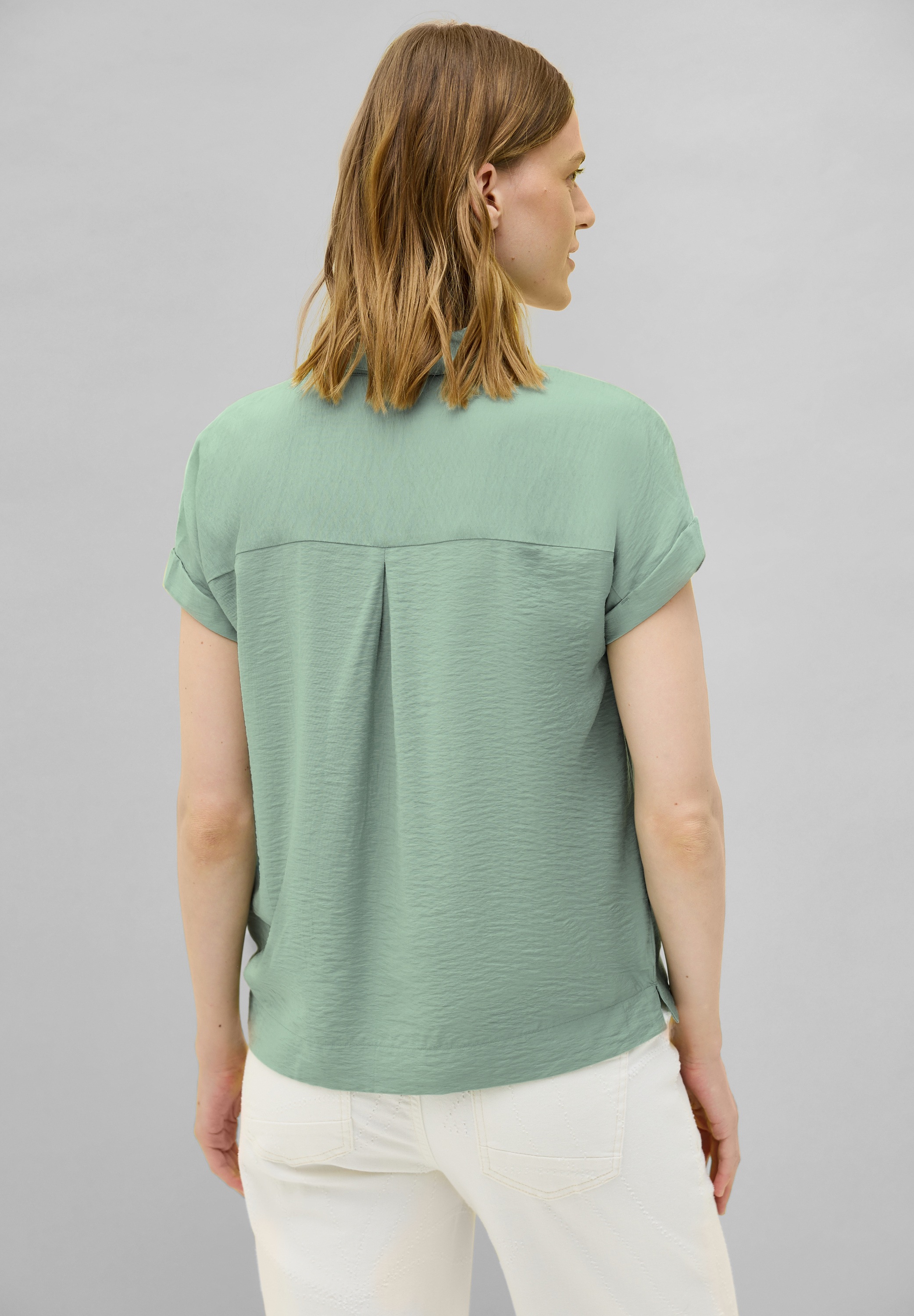 Cecil Kurzarmbluse, Feel Good Fit günstig online kaufen