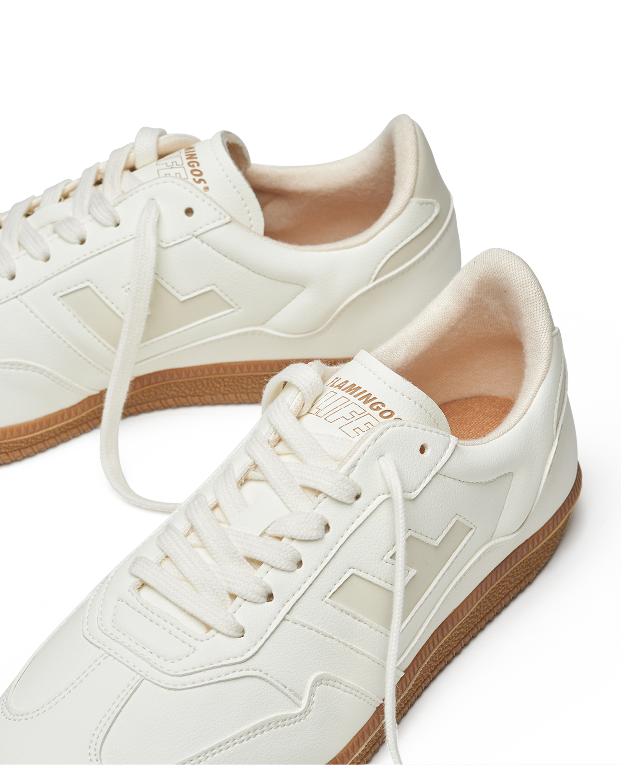 Flamingos Life Sneaker »BURELA SLIM«, veganer Sneaker, Obermaterial aus 70% Maisresten