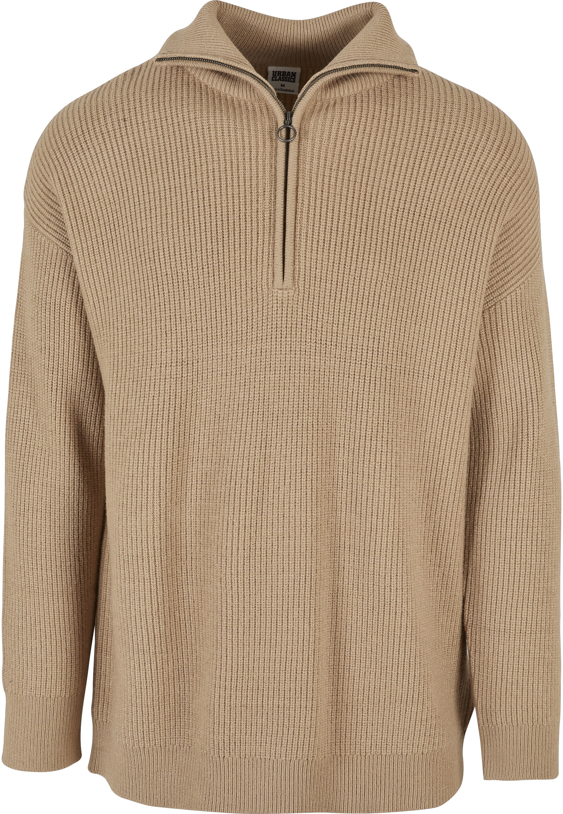 URBAN CLASSICS Sweater "Urban Classics Herren Oversized Knitted Troyer", 1 günstig online kaufen