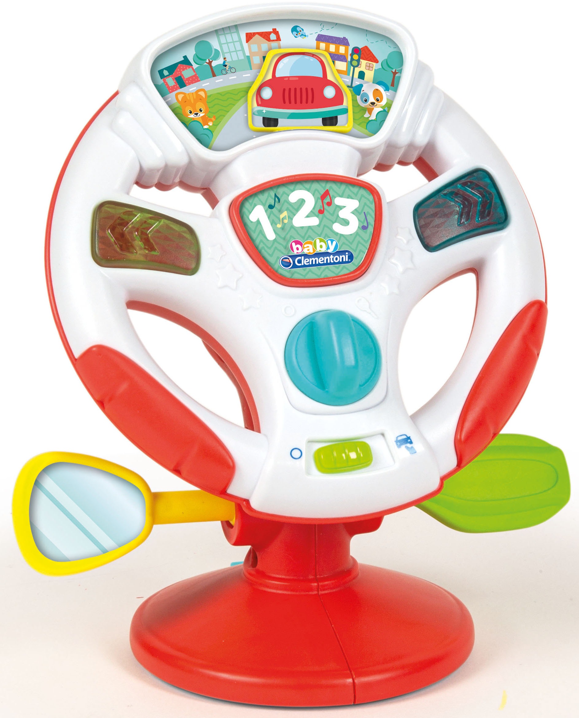 Clementoni Lernspielzeug Baby Clementoni - Aktivitäts-Lenkrad Kinder bunt Einheitsgröße
