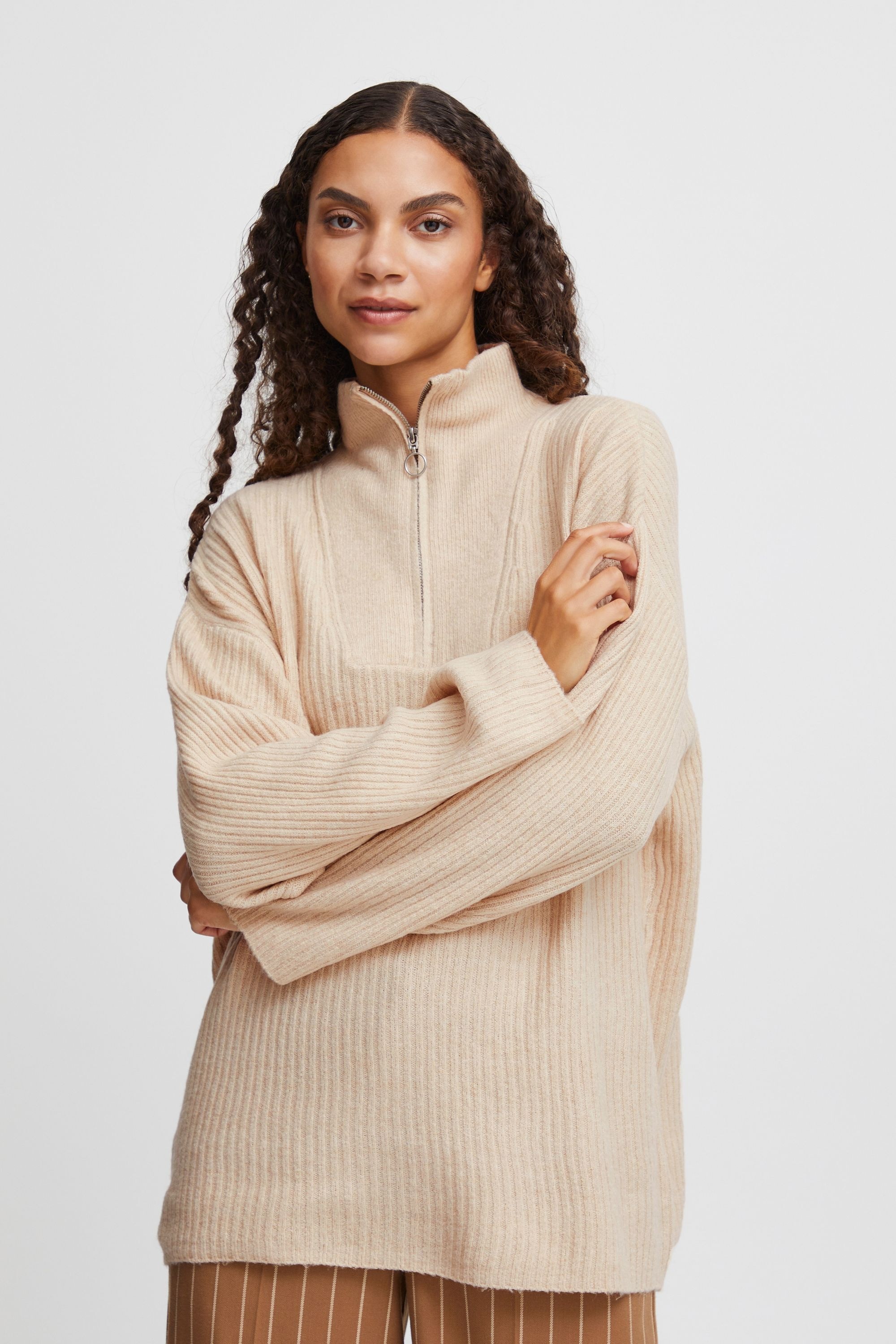 b.young Strickjacke »Troyer BYOnema«