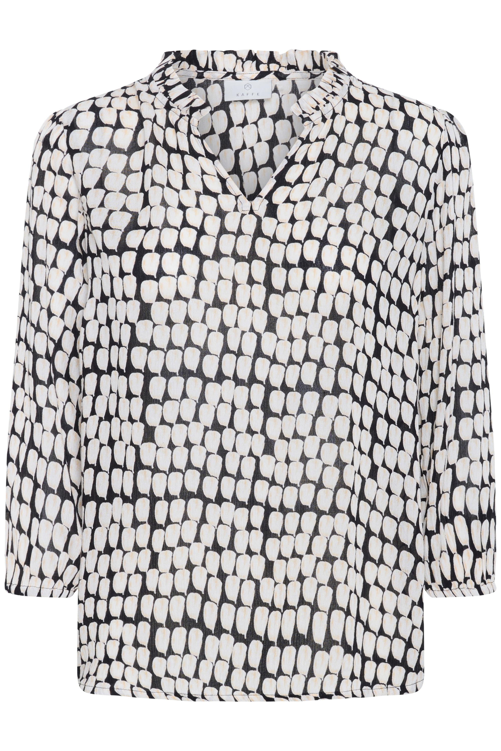 KAFFE Langarmbluse »Damen Bluse langarm KAedita«