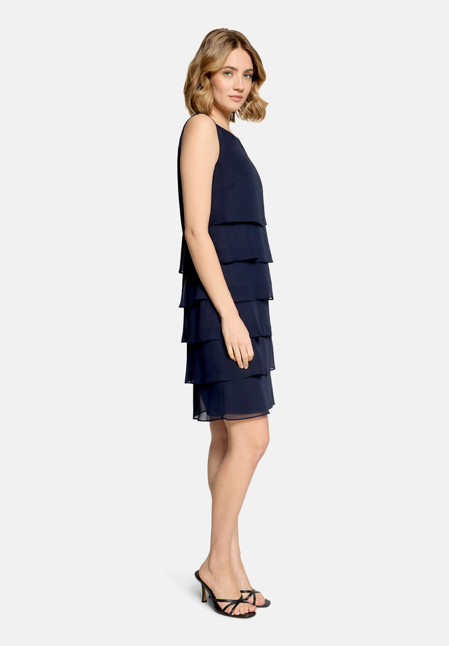 Vera Mont Cocktailkleid "Damen mit Volant" Ohne Tasche Volant