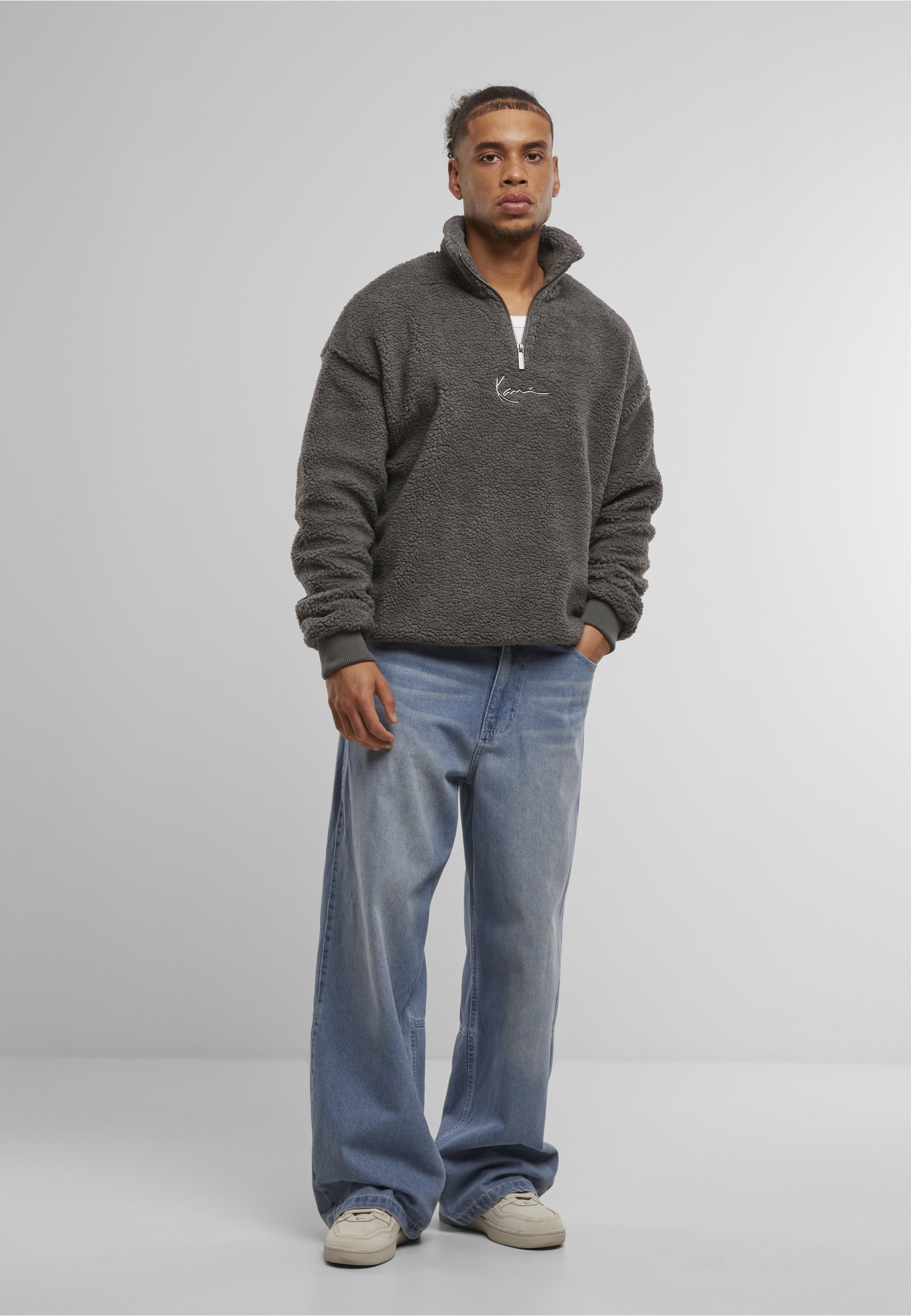 Karl Kani Bequeme Jeans »Karl Kani OG Aop Back Pocket Relaxed Baggy«