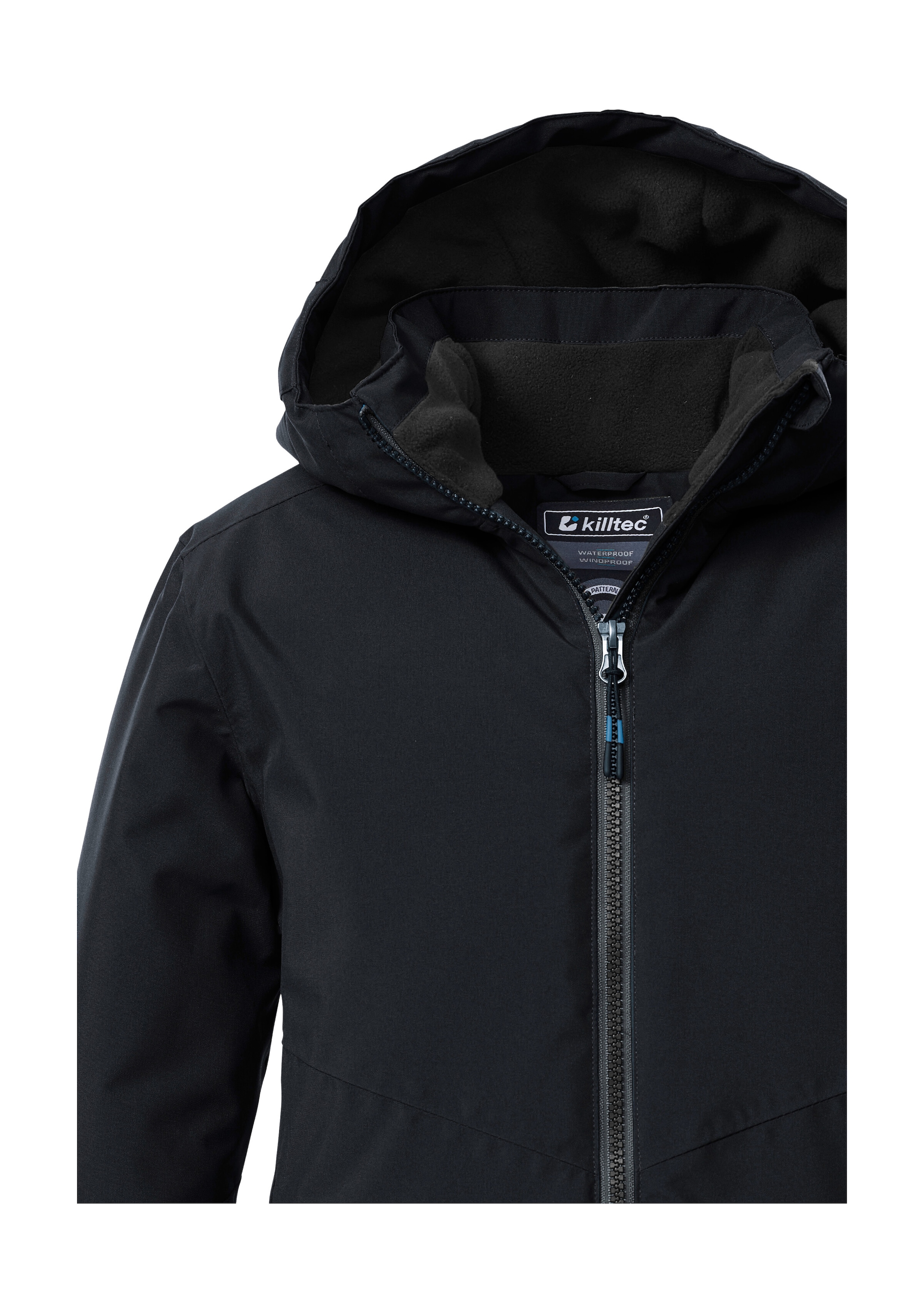Killtec Funktionsjacke »KOW 221 BYS JCKT«, Wind- und wasserdichte Kinderjacke mit verstellbarer Kapuze