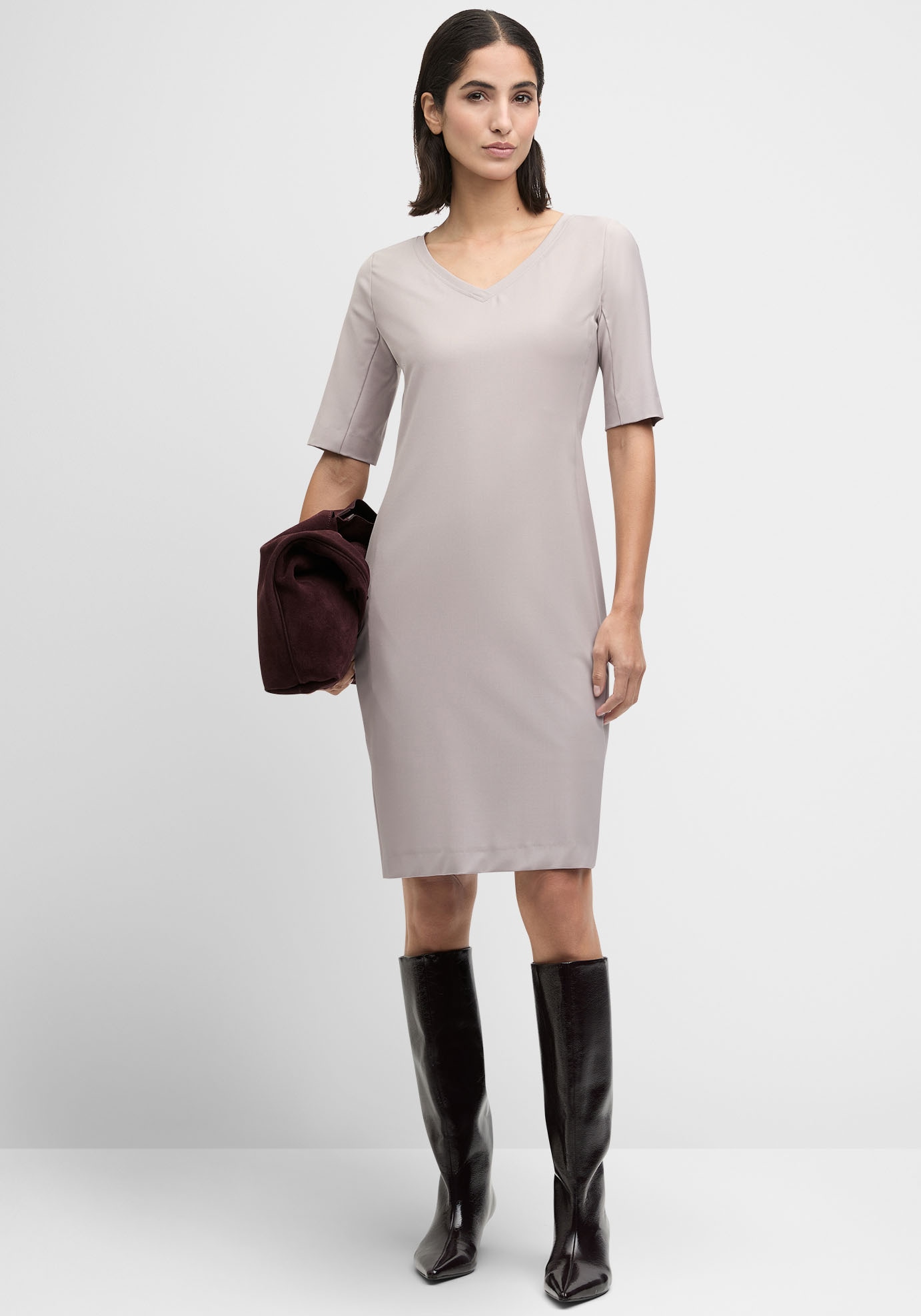 Cinque Etuikleid "CIICON" Ohne Taschen Mit Markenlabel günstig online kaufen