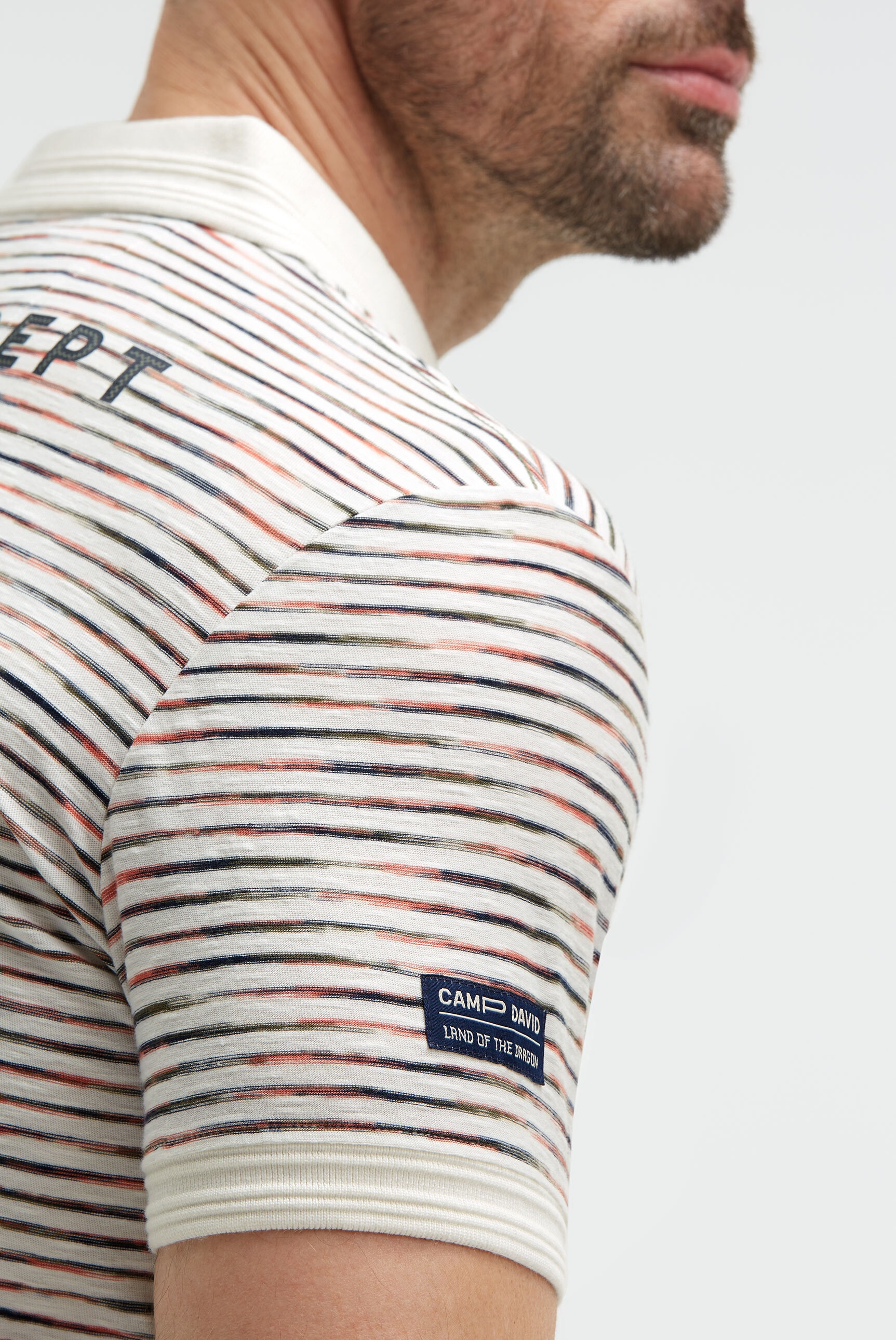 CAMP DAVID Poloshirt aus Baumwolle
