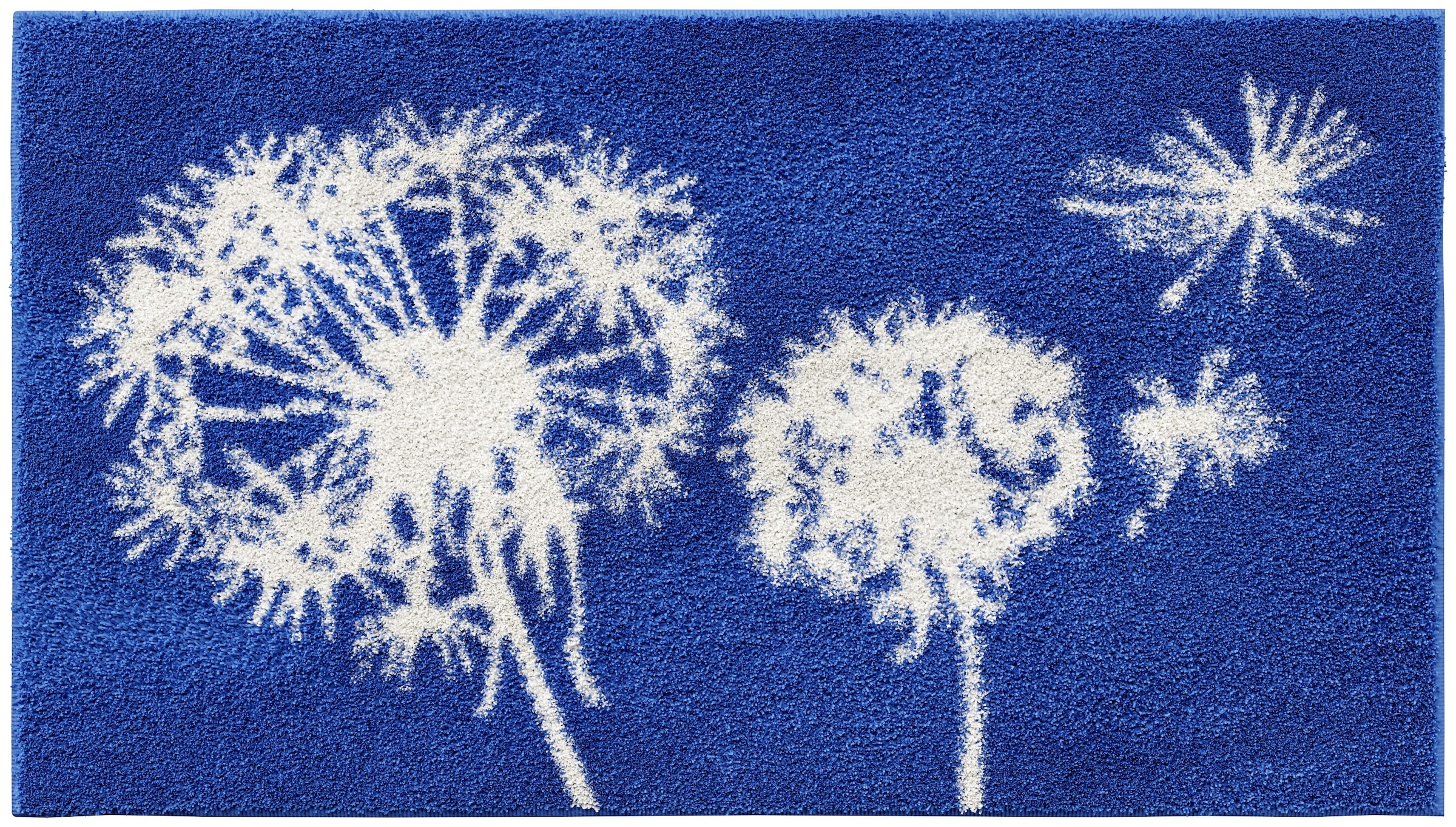 Grund Badematte »Pusteblume, Badvorleger, Badezimmer Teppich, sehr weich«, rutschhemmend beschichtet, schnell trocknend-fußbodenheizungsgeeignet, weiche Haptik, auch als 2-teiliges Set erhältlich, Made in Europe