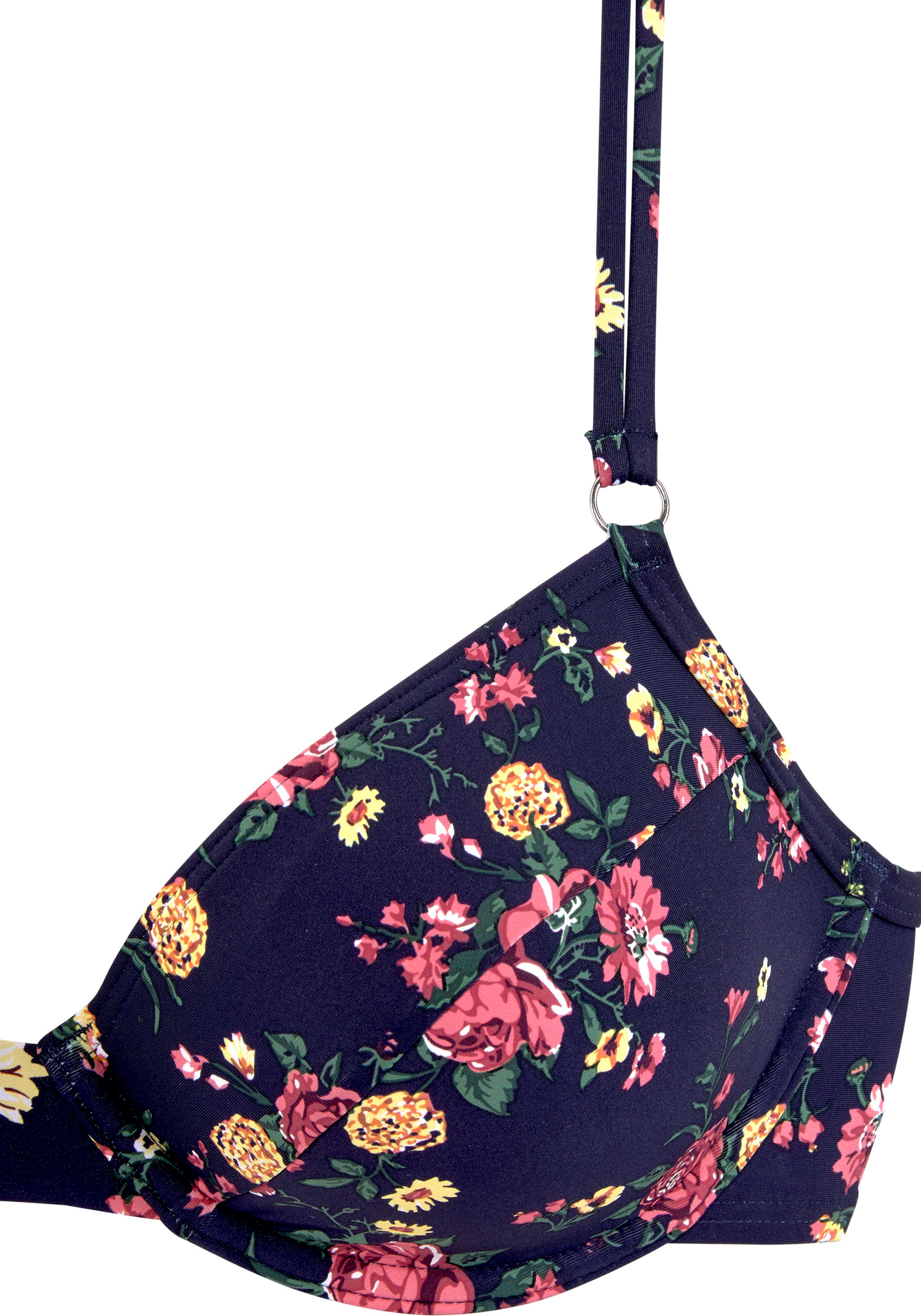 LASCANA Bügel-Bikini mit romantischem Blumendesign ZN7991