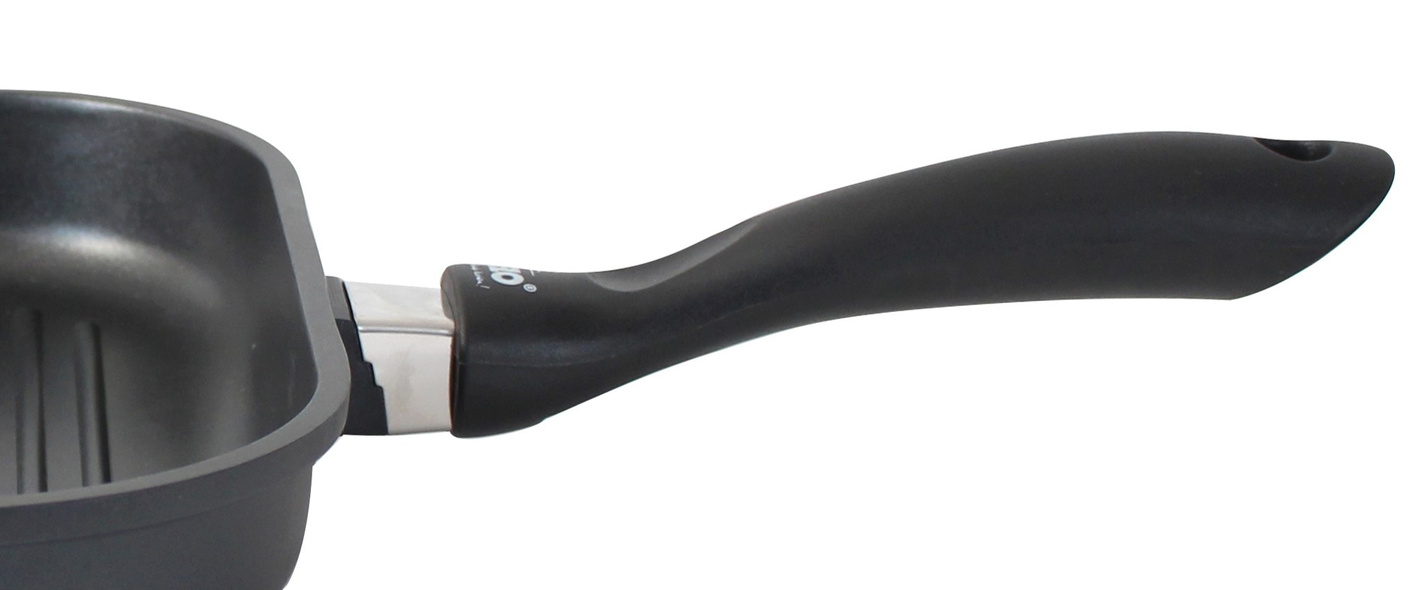 Elo Grillpfanne »Alucast«, Aluminiumguss, (1 tlg.), 28x28 cm, ELODUR® Select Versiegelung, Induktion, inkl. Servierzange
