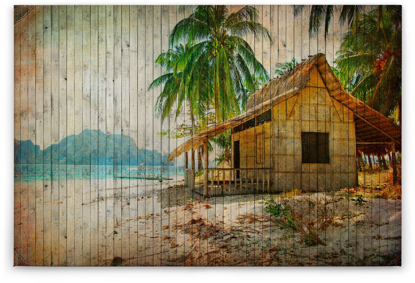 A.S. Création Leinwandbild »tahiti«, Strand-Meer, Keilrahmen St.), (1 | Insel bestellen BAUR Bild