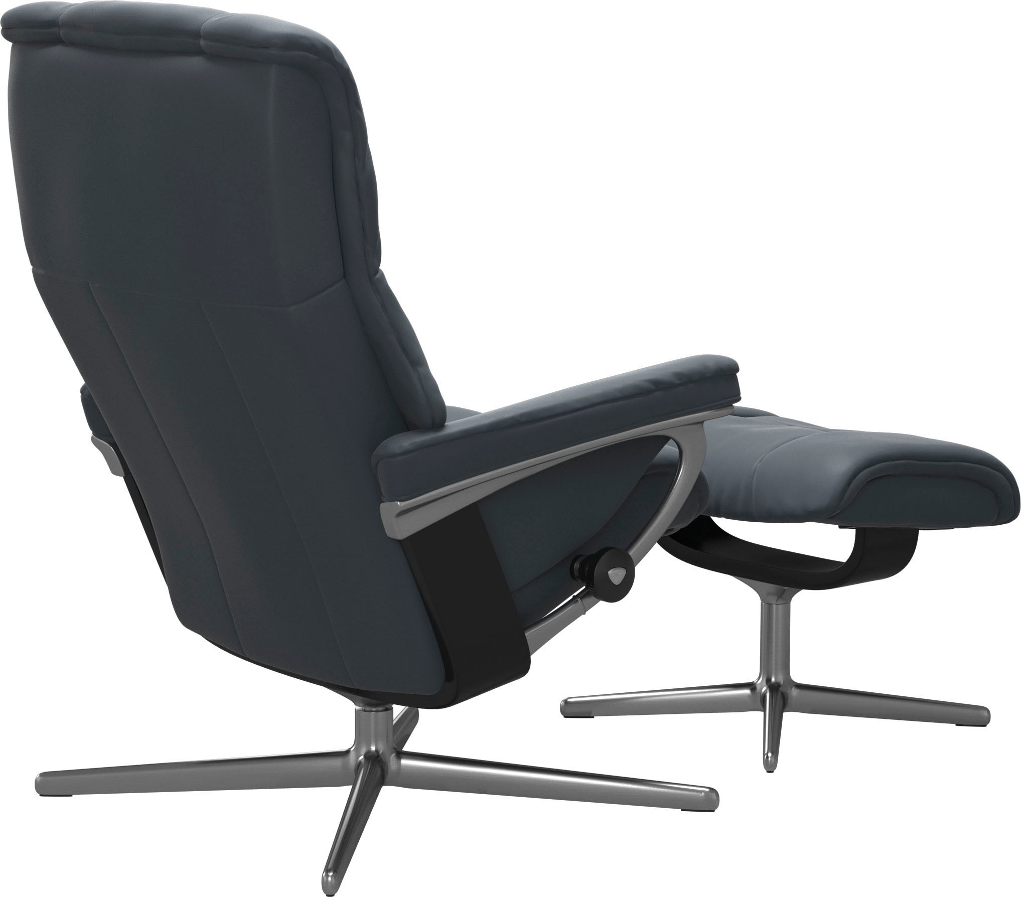 Stressless® Relaxsessel »Mayfair«, mit Cross Base, Größe S, M & L, Holzakzent Schwarz