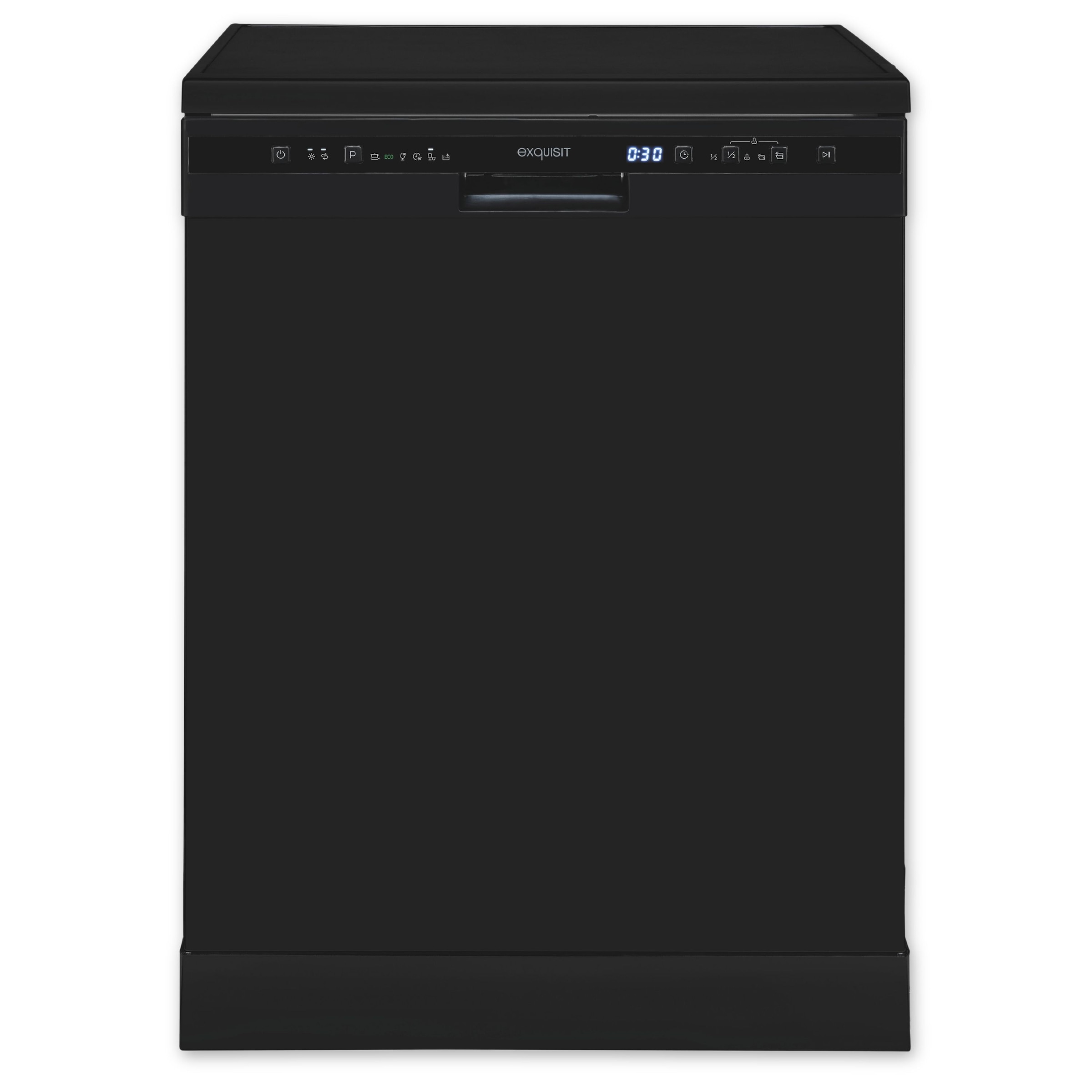 exquisit Standgeschirrspüler 6314 "GSP6314-030C schwarz" 10,2 l 14 tlg. Maß günstig online kaufen