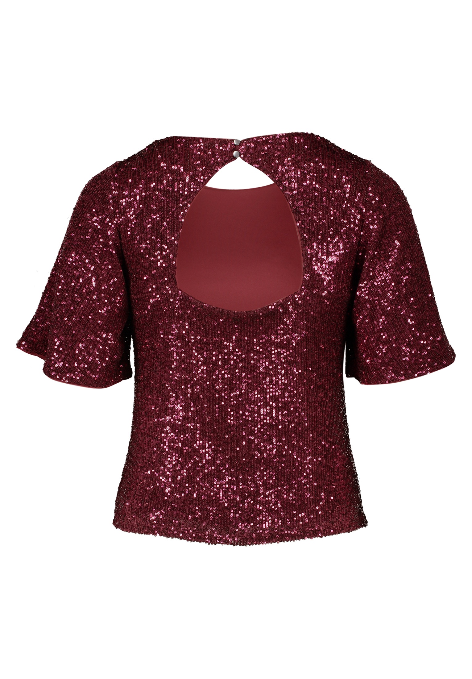 Thumbnail - Vera Mont Kurzarmshirt "Vera Mont Pailletten-Bluse mit Flügelärmeln", (1 tlg.), Pailletten