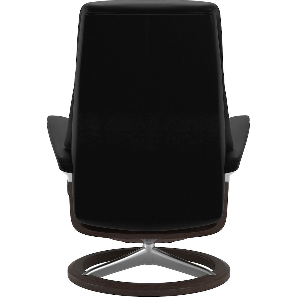 Wohnen Gemütliches Wohnzimmer Stressless® Relaxsessel »View«, (Set, Relaxsessel mit Hocker), mit Signature Base, Größe L,Gestell Wohnen Gemütliches Wohnzimmer Stressless® Relaxsessel »View«, (Set, Relaxsessel mit Hocker), mit Signature Base, Größe L,Gestell