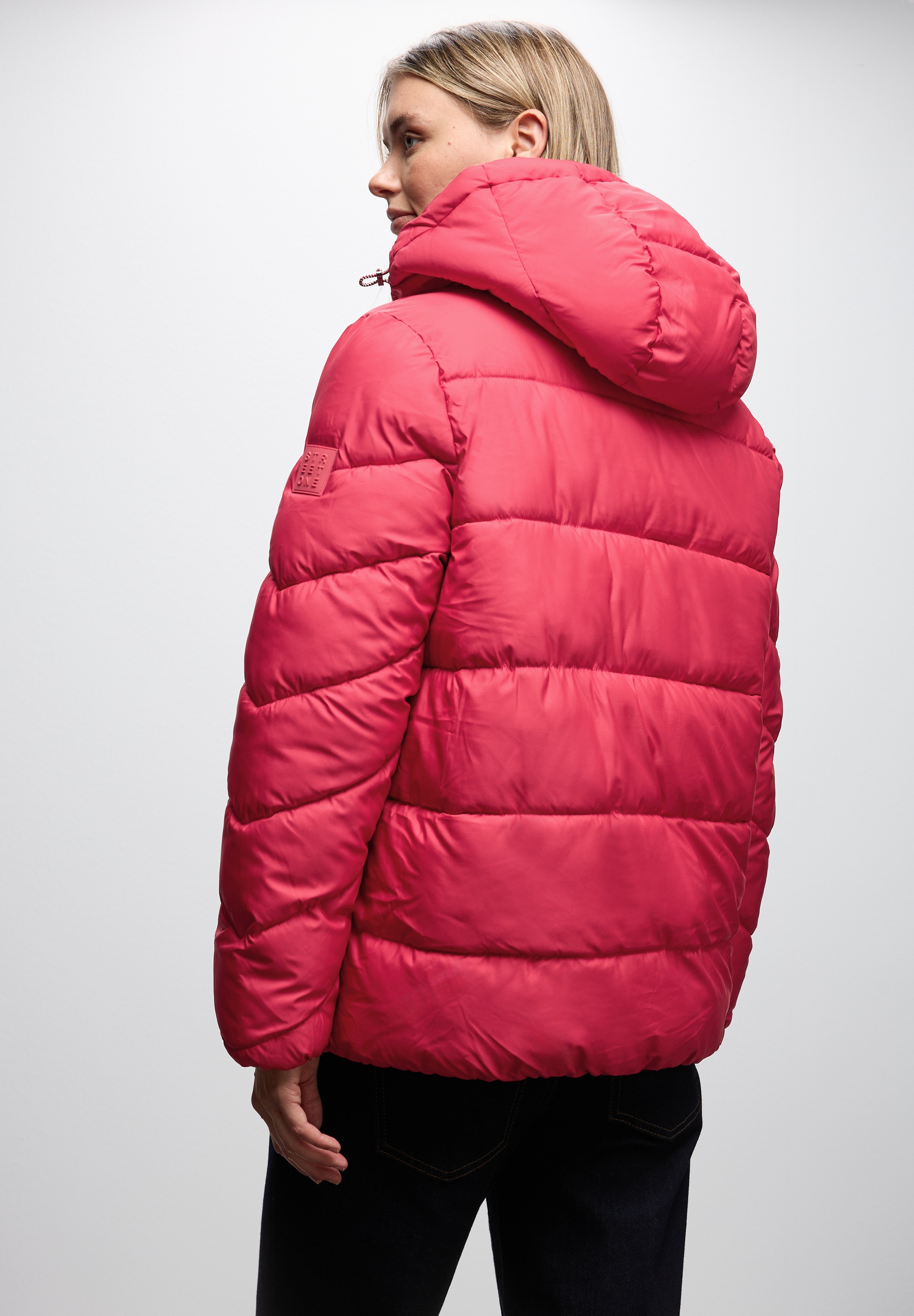 STREET ONE Steppjacke, mit Kapuze, mit Kapuze