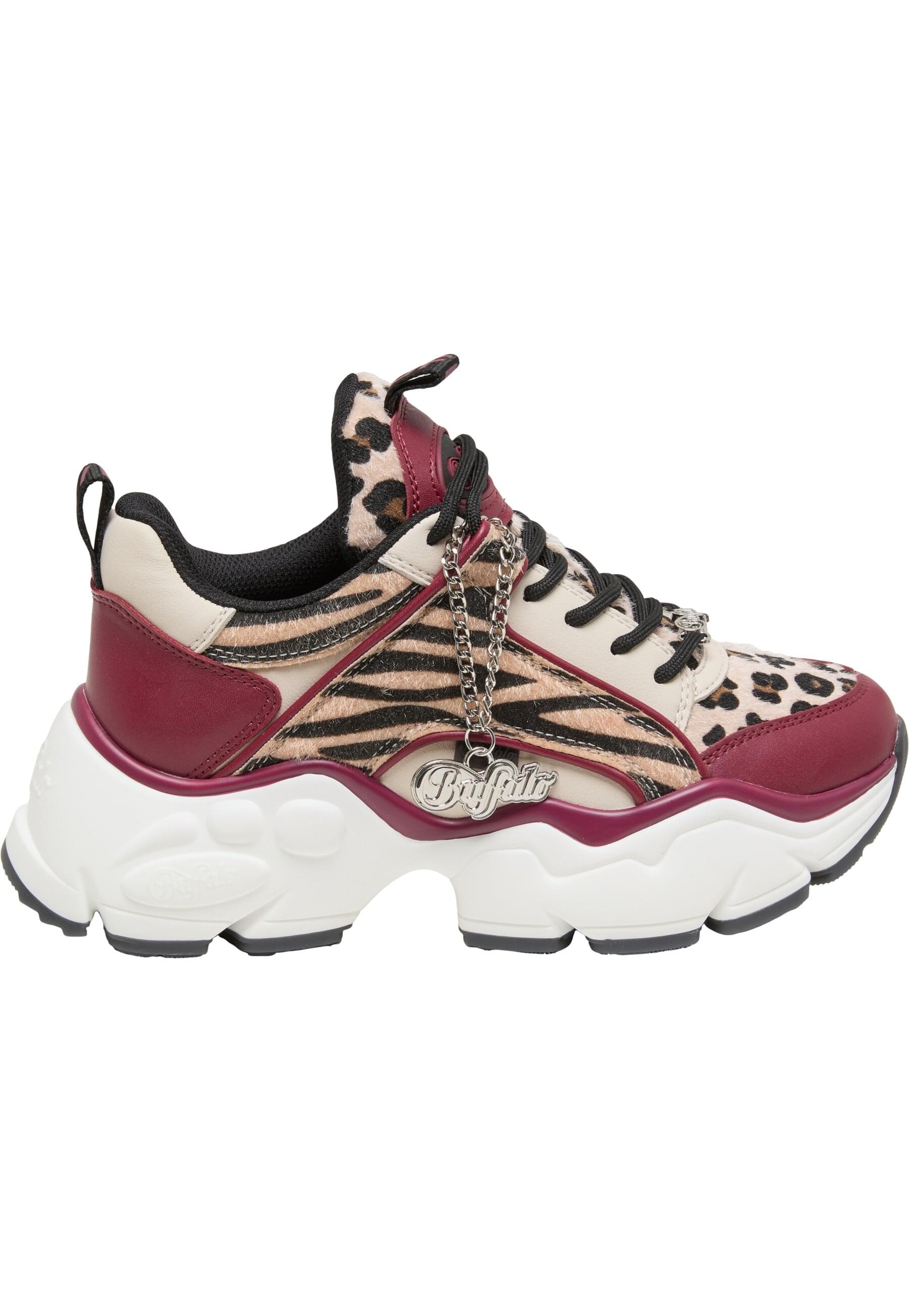 Buffalo Trainingsschuh »Buffalo BINARY GLAM - VEGAN SUEDE/FUR/NAPPA«