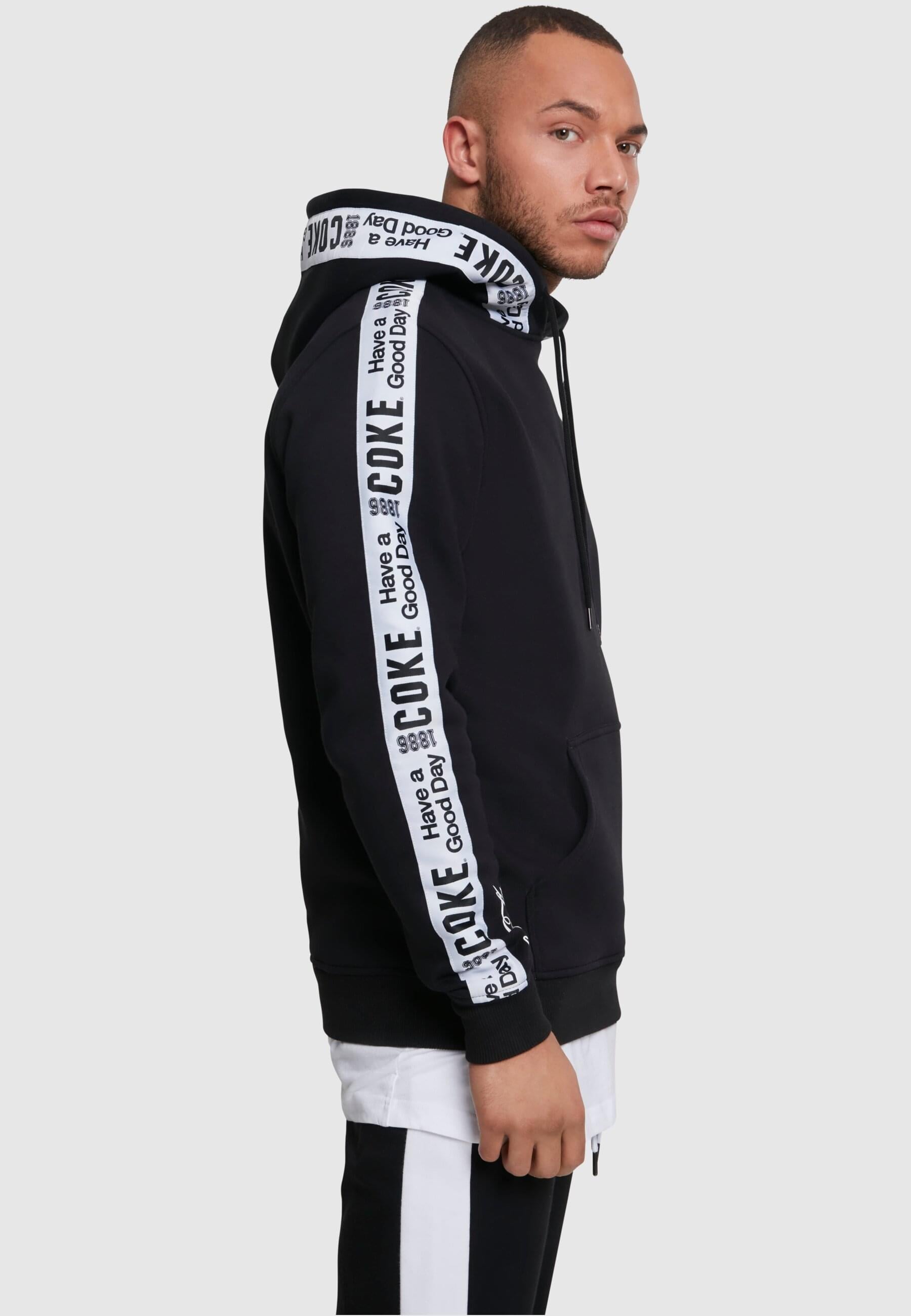Merchcode Kapuzensweatshirt »Merchcode Herren Coke Tape Hoody«, (1 tlg.)