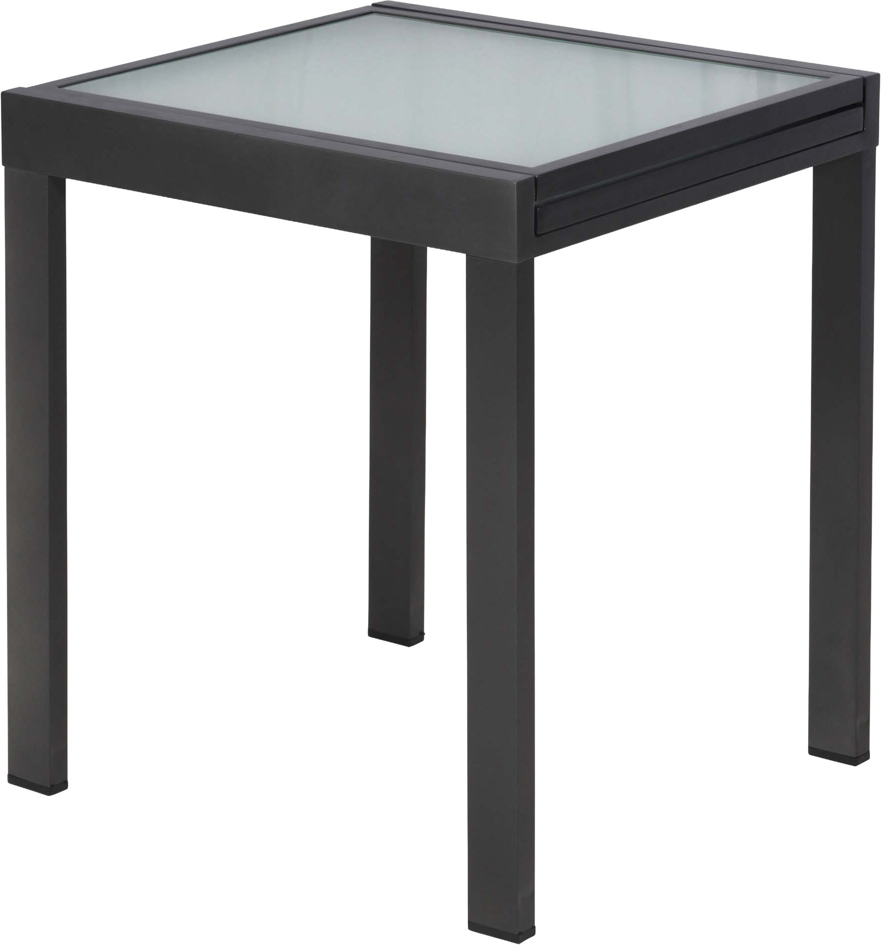 MERXX Balkonset »Amalfi« Set, 3 tlg. inkl. 2 Klappsessel, 1 Balkonausziehtisch