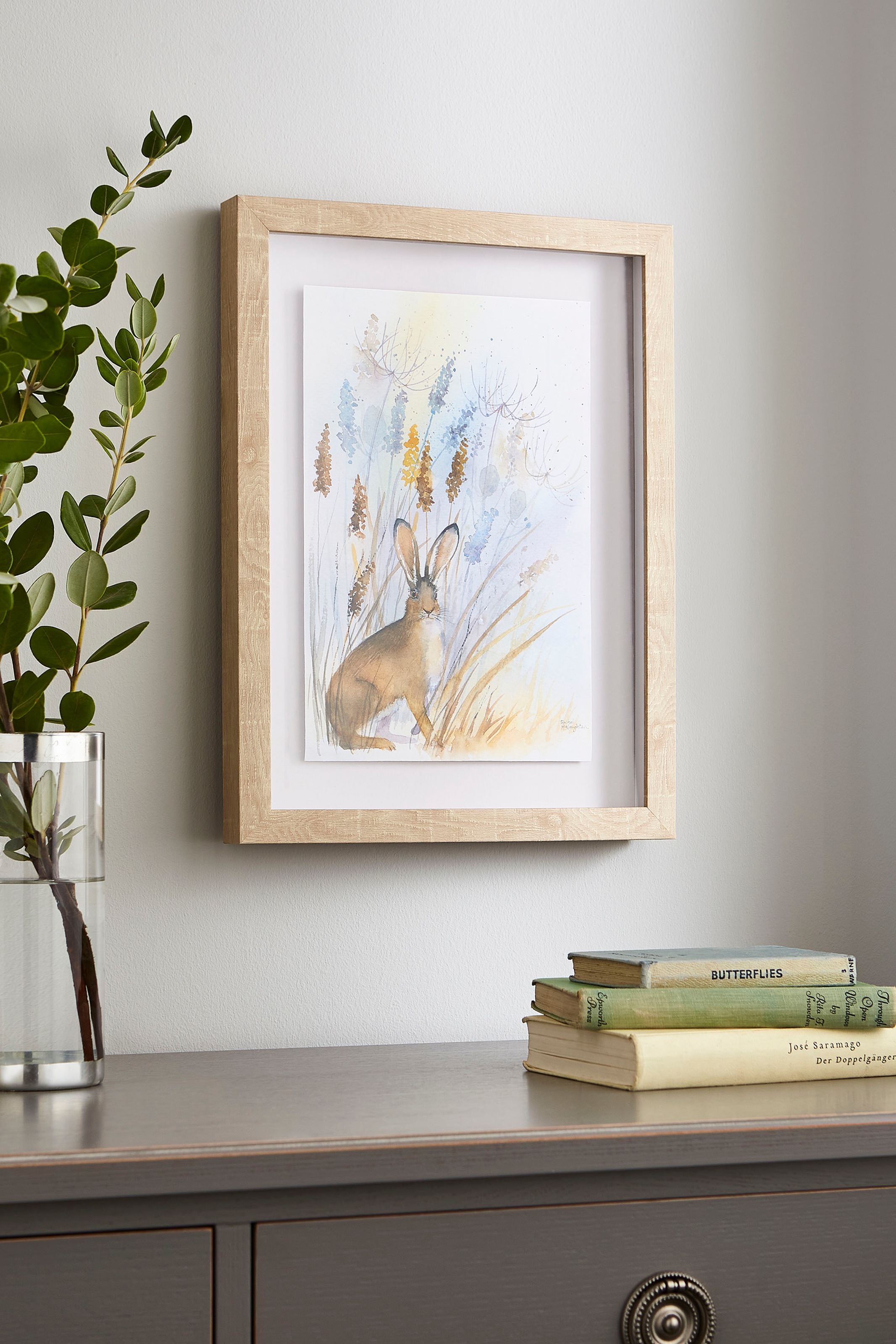 LAURA ASHLEY Bild mit Rahmen »Country Hare«, (1 St.), Bilder 40x30cm