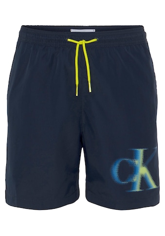 Calvin Klein Swimwear Badehose »MEDIUM DRAWSTRING-GRAPHIC«, (1 St.), mit Kordel kaufen