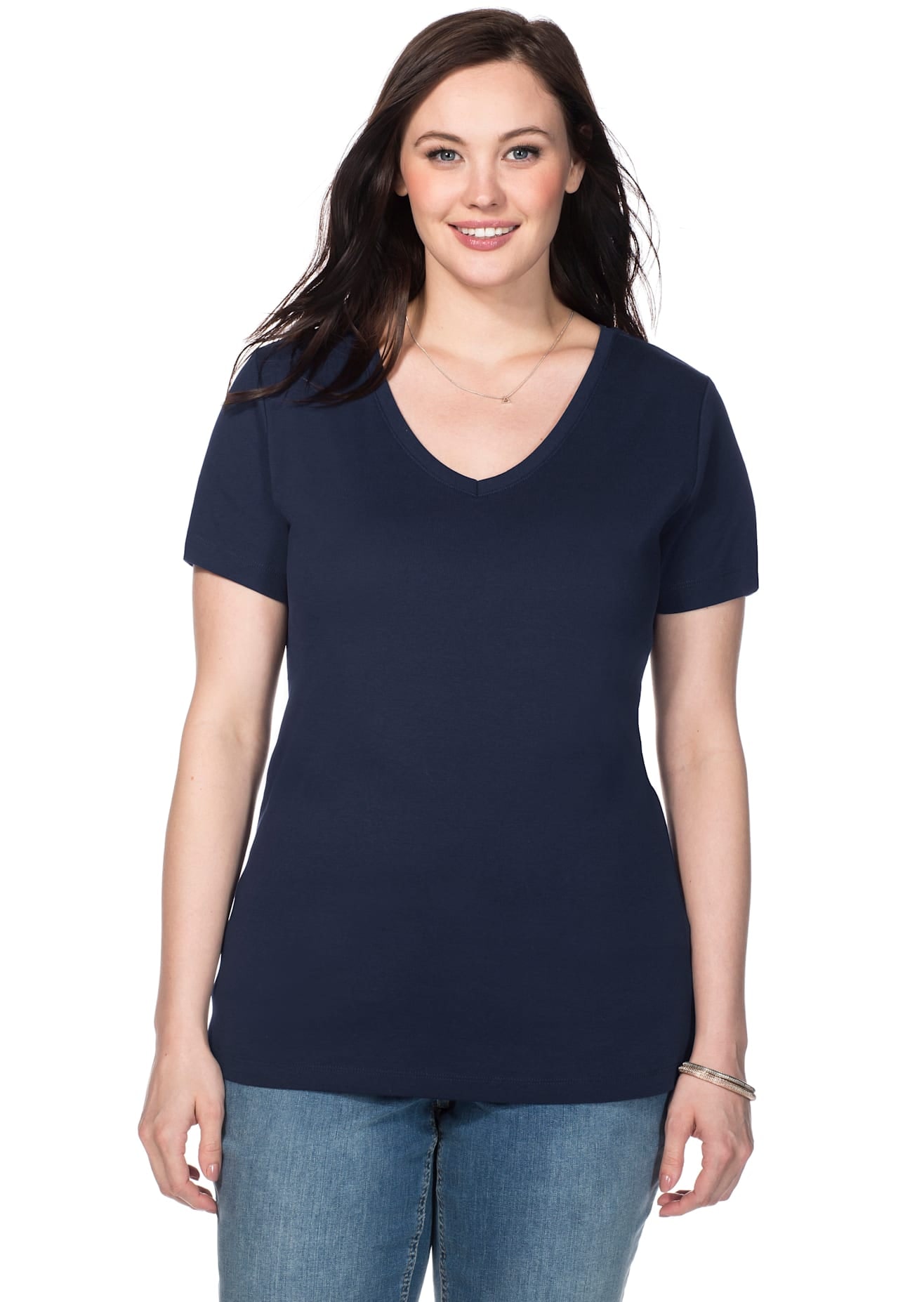 Sheego T-Shirt "T-Shirt", (1 tlg.) günstig online kaufen