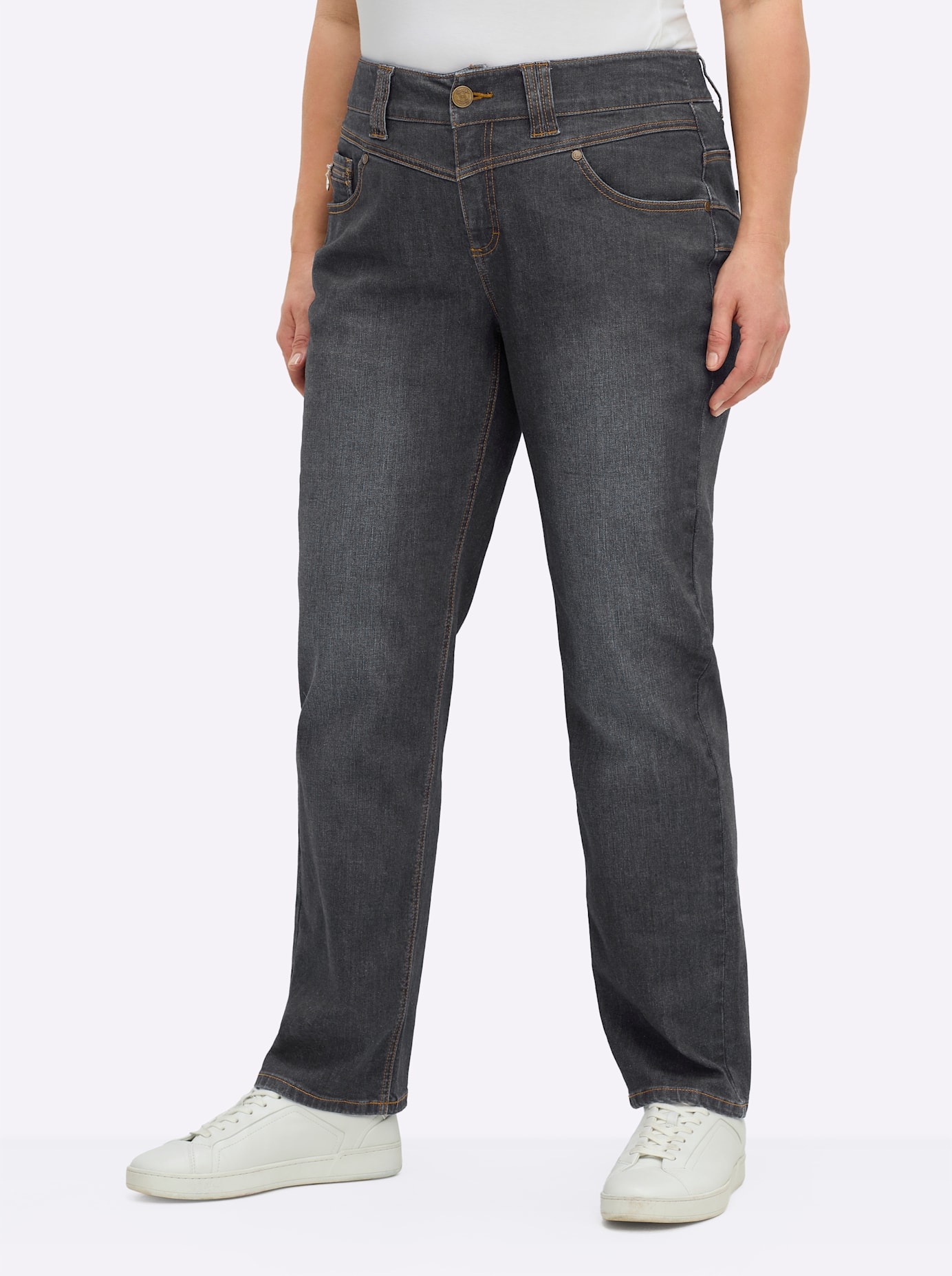 Sheego Bequeme Jeans 1 Stk. tlg. günstig online kaufen