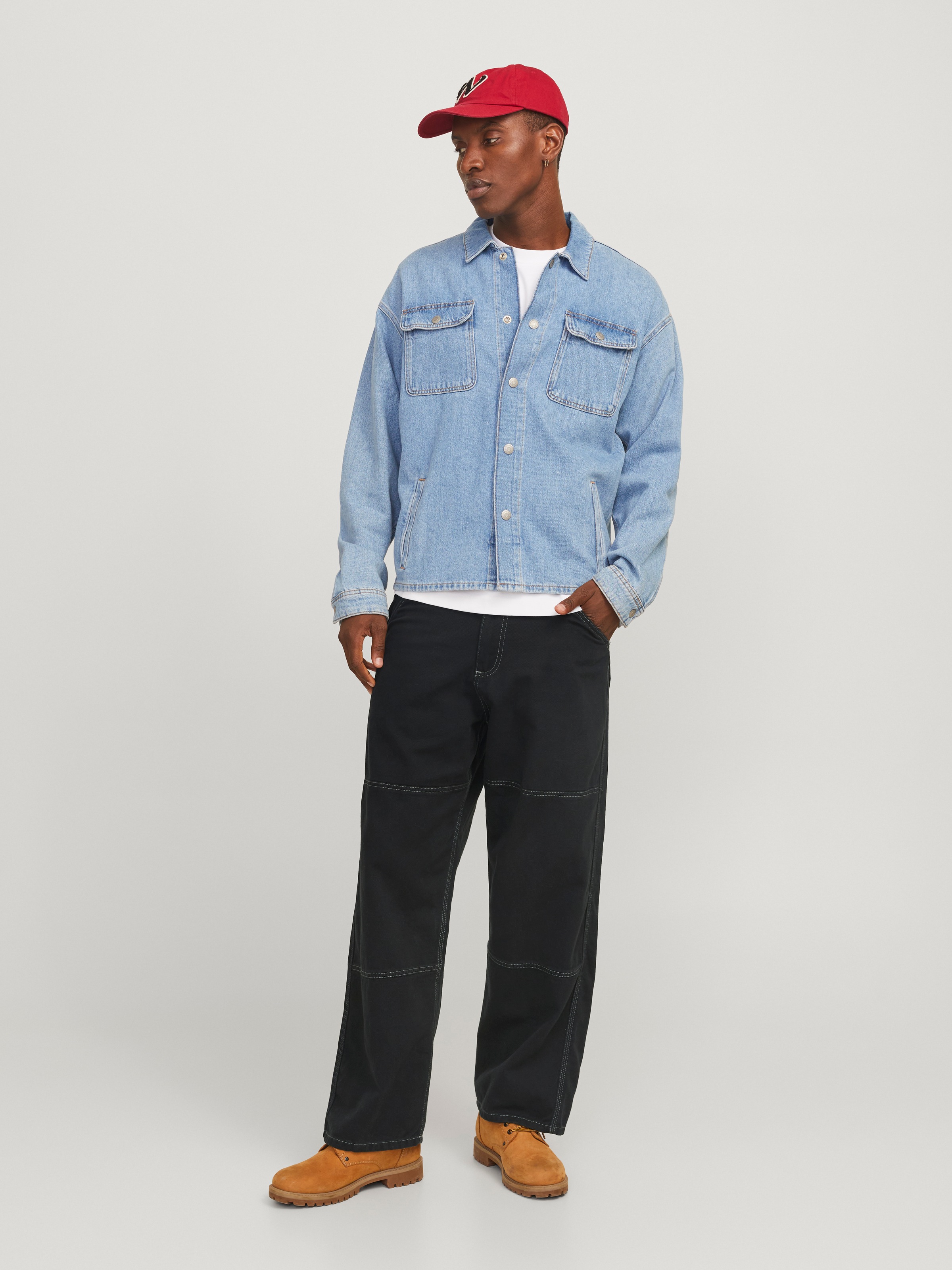 Jack & Jones Relaxhose »JPSTOWEN CONTRAST PANEL PANTS SN«