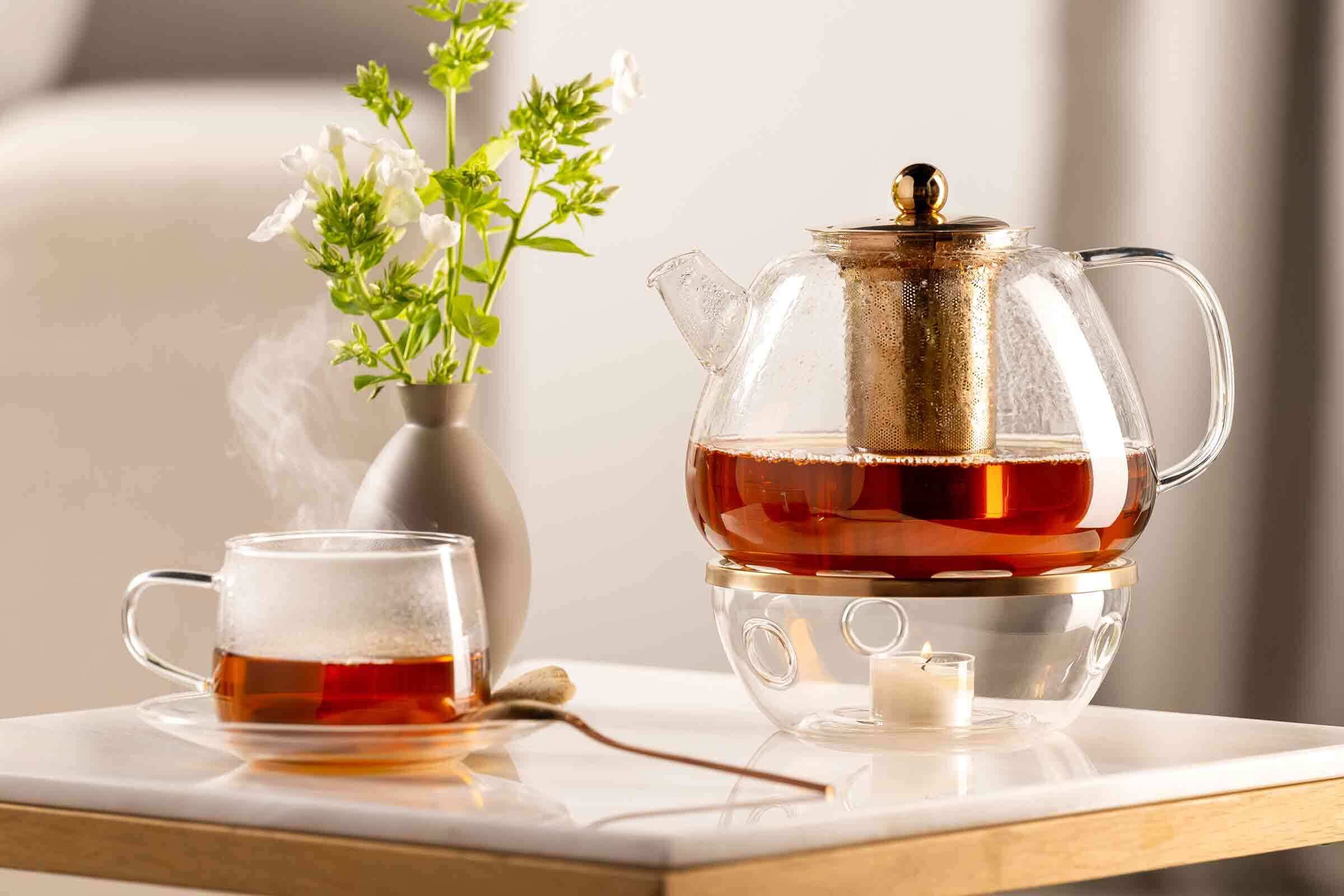 LEONARDO Teekanne »Teekanne Tè Per Te 1,5 Liter transparent«