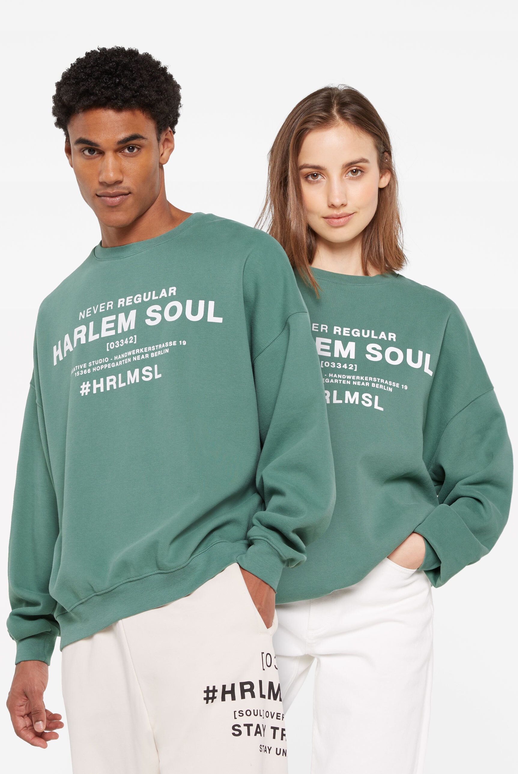 Harlem Soul Sweater, mit Lettering