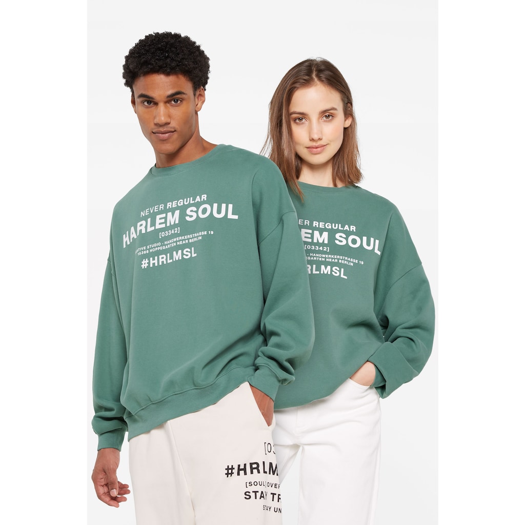 Harlem Soul Sweater mit Lettering