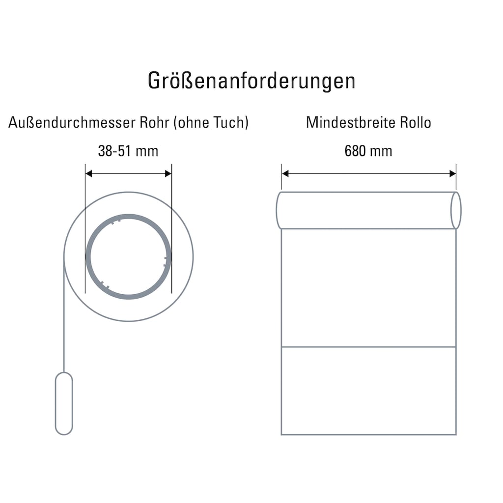 EVE Smart-Home-Station »MotionBlinds Upgrade Kit für Rollos«, (Packung)