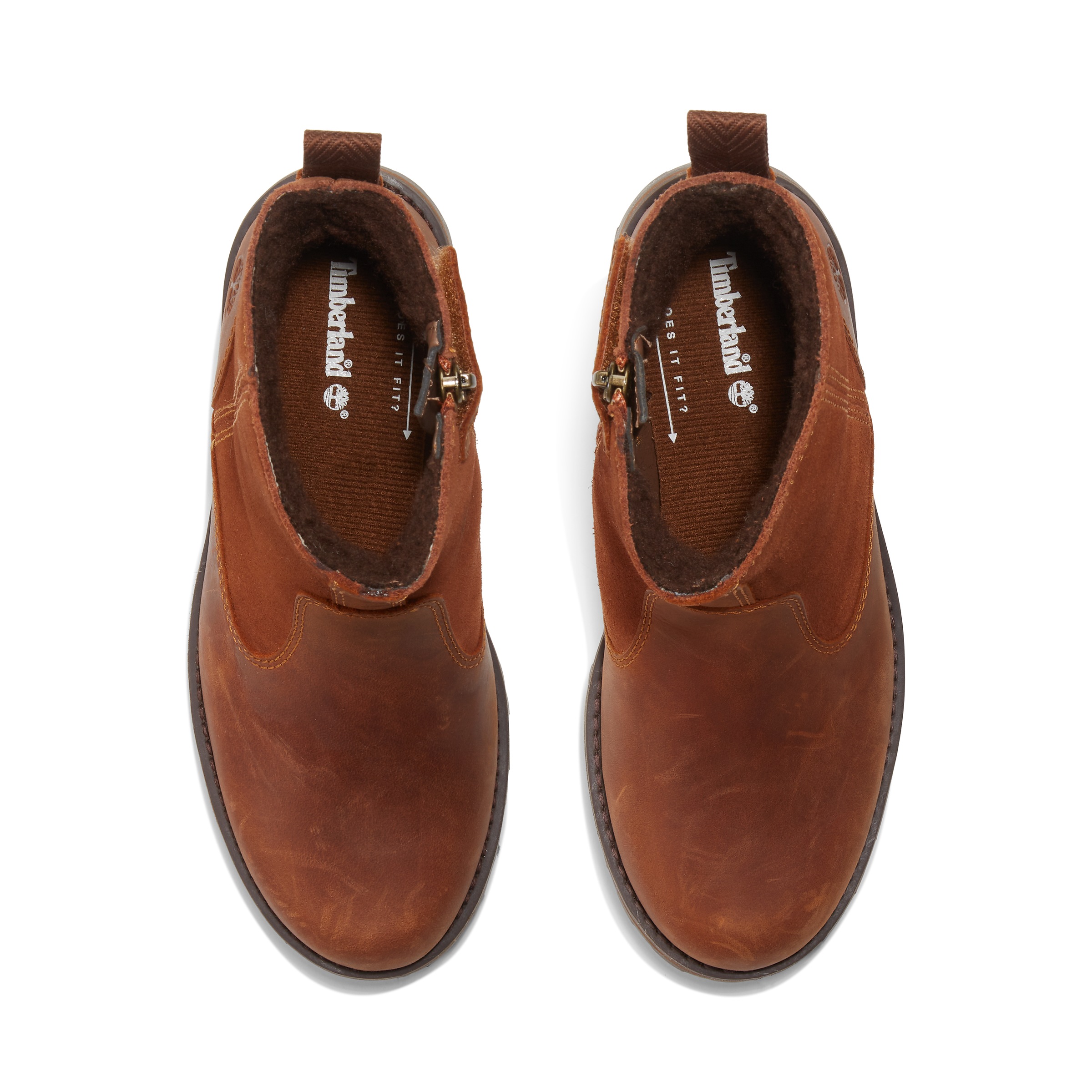 Winterstiefel TIMBERLAND "COURMA KIDMID WARM LINED BOOT", Damen, Gr. 40, braun (medium braun), Leder, Schuhe Winterstiefel, Stiefelette, Winterschuhe,gefüttert & wärmend 3