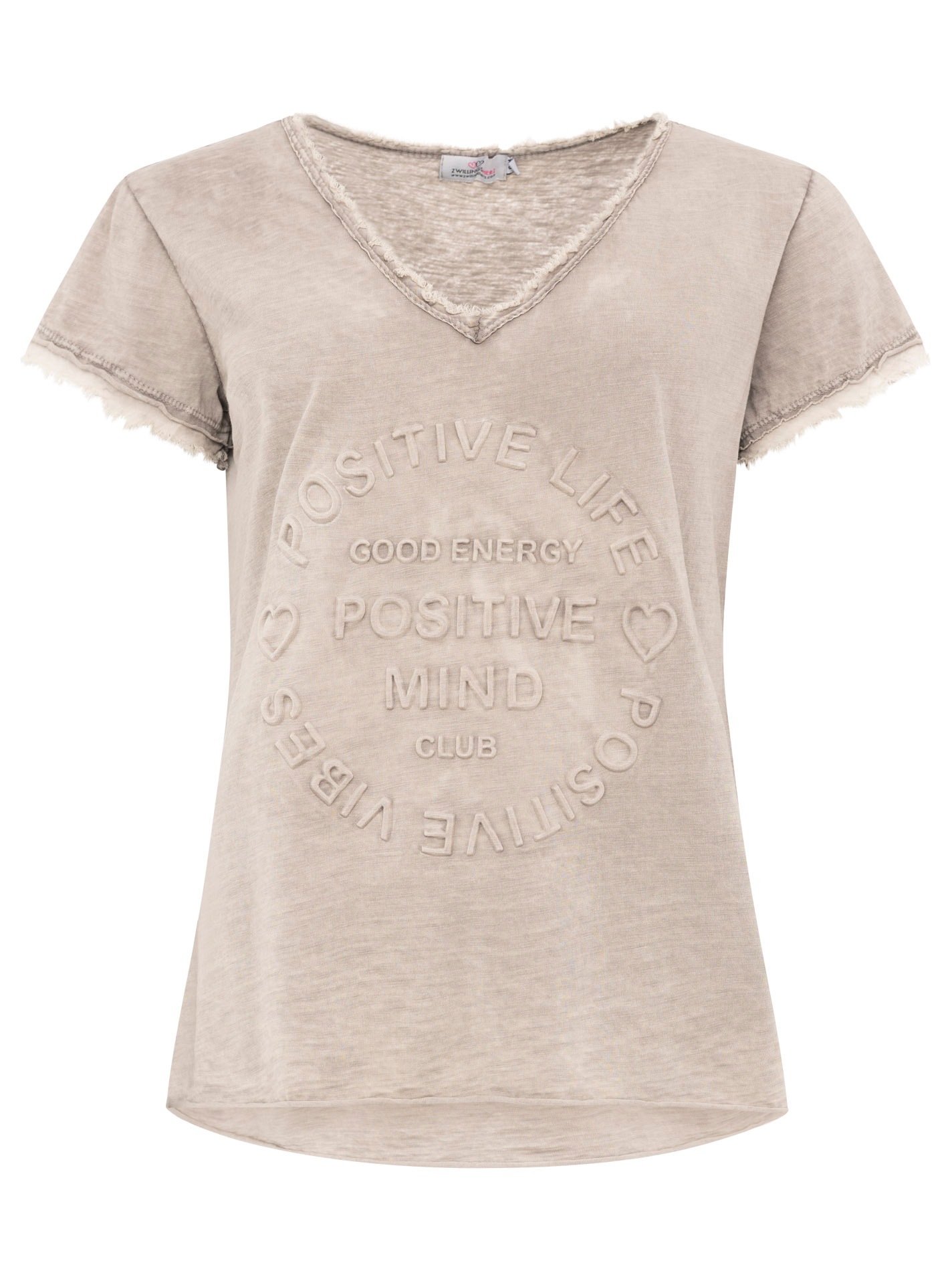 Zwillingsherz T-Shirt ""Positive Mind"" günstig online kaufen