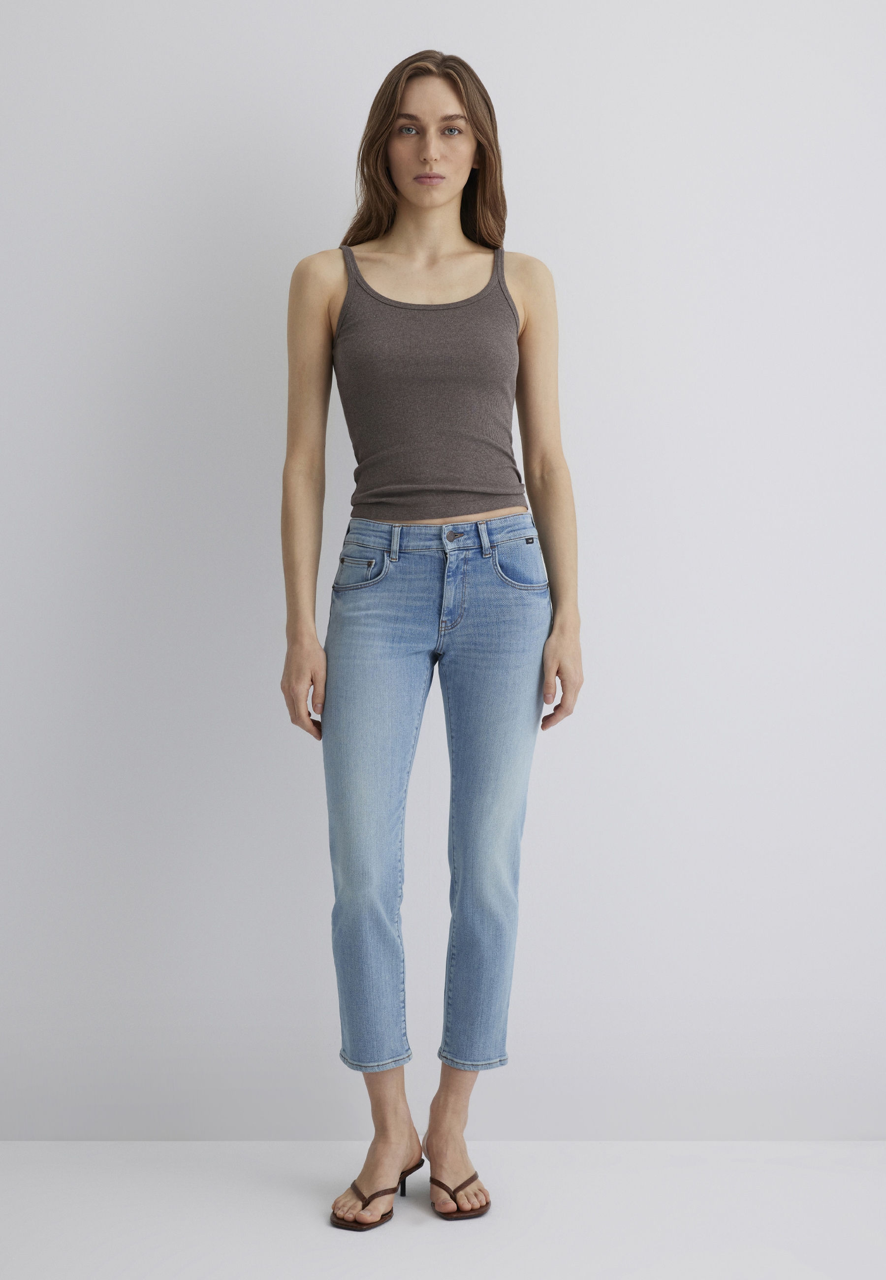 Mavi Straight-Jeans »MIRELLA« gerde Form