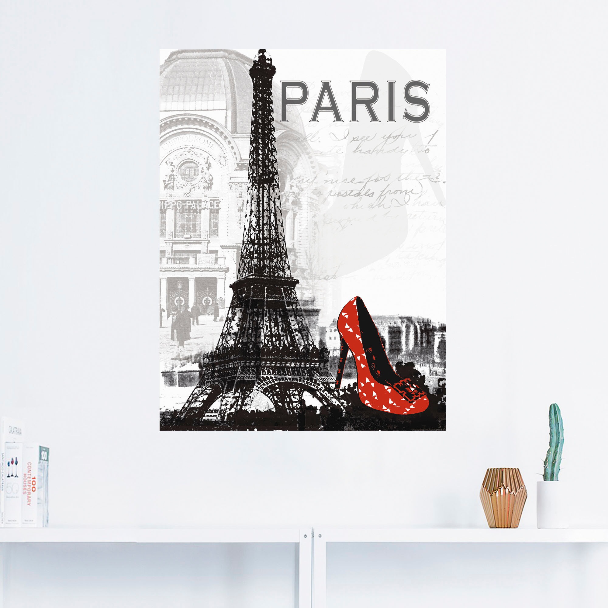 Artland Wandbild "Paris - Chic", Gebäude, (1 St.), als Alubild, Outdoorbild günstig online kaufen