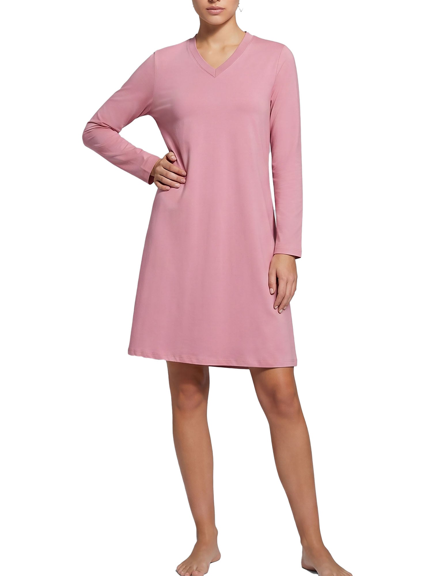 Ammann Nachthemd »Damen Nachthemd 1/1 Arm Women Nightwear« 1 Stk. tlg.