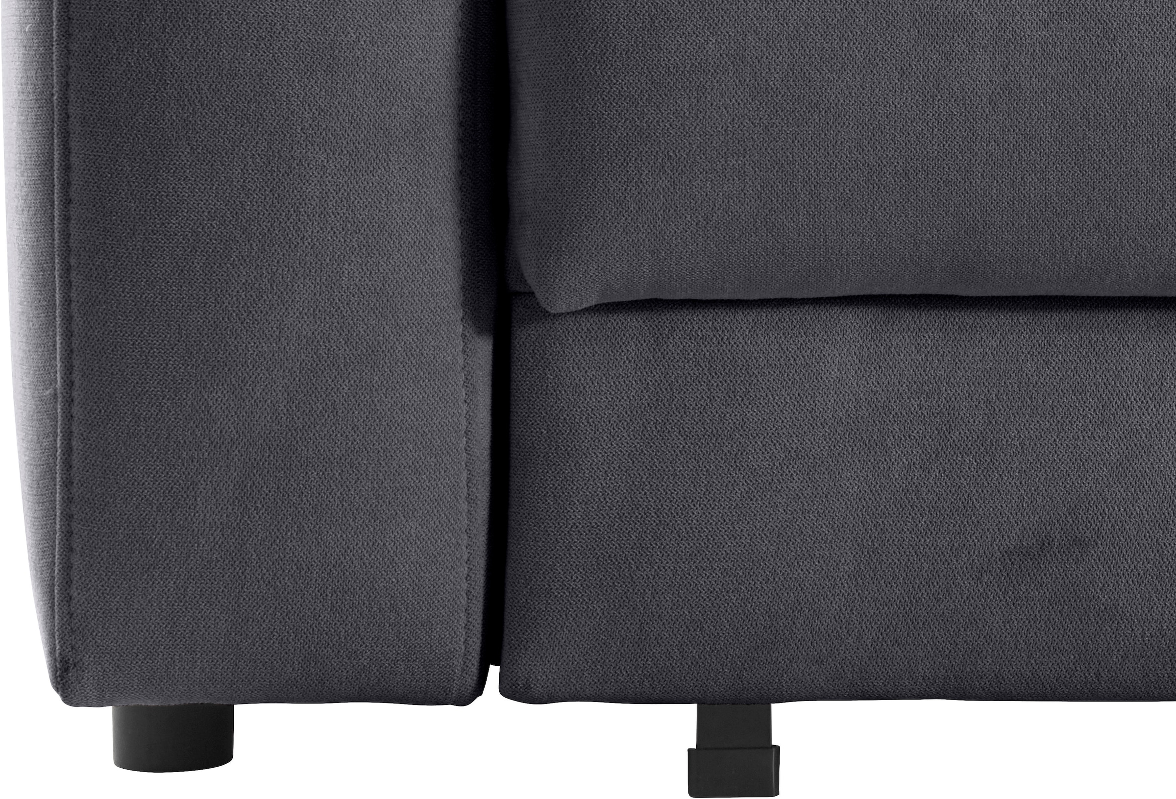 Places of Style Ecksofa »Bloomfield, bequem und elegant, L-Form«, wahlweise mit Bettfunktion und Bettkasten