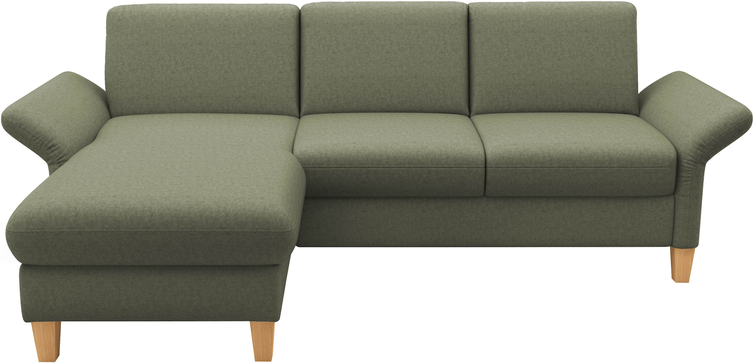 Home affaire Ecksofa »Rochelle, L-Form«, wahlweise mit Armteilverstellung, Bettfunktion und Bettkasten