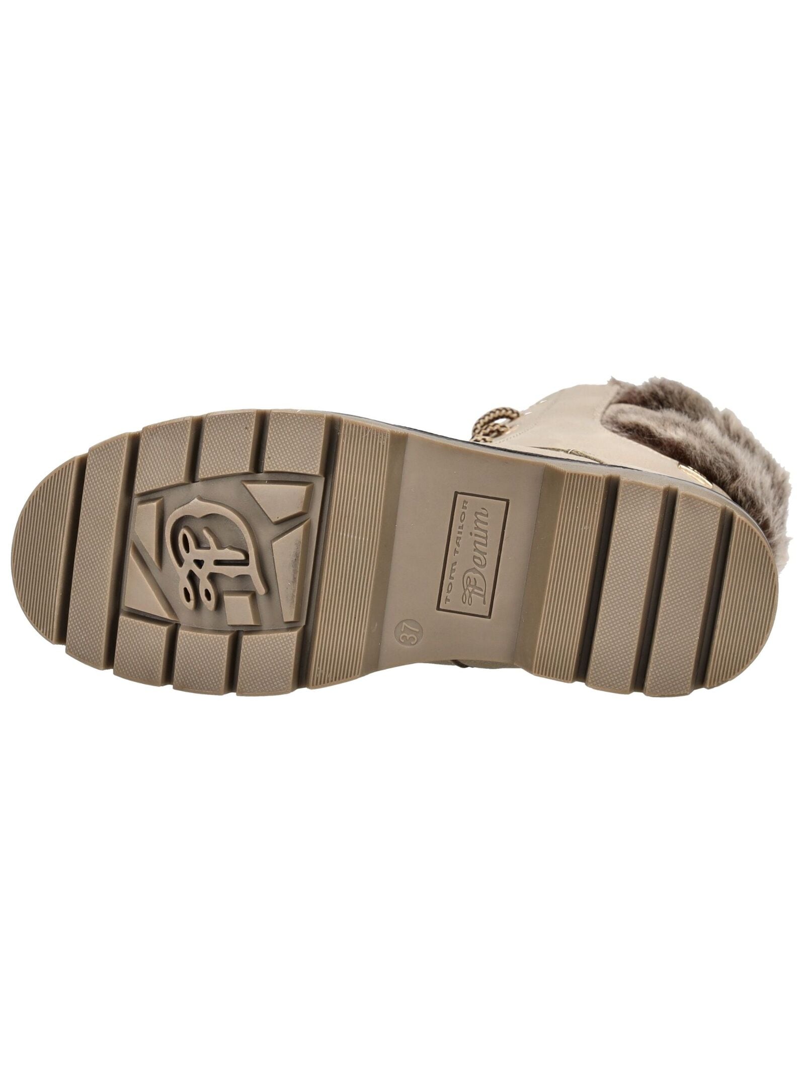 TOM TAILOR Schnürstiefelette »Tom Tailor Stiefelette Lederimitat/Textil«