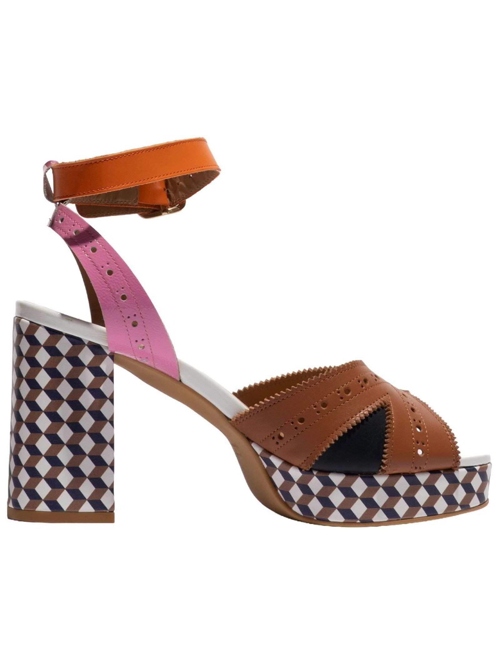 Fly London High-Heel-Sandalette »Fly London Sandalen Leder«