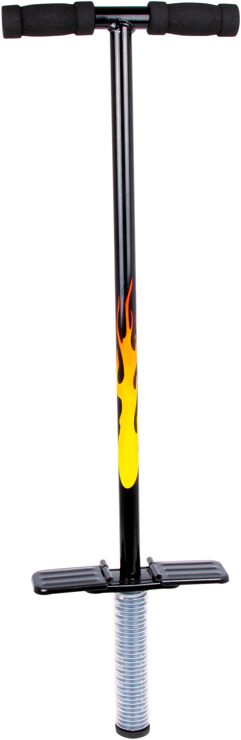 SMALL FOOT Jungen Hüpfspielzeug "Pogo Stick", schwarz, Metall, B:12,5cm H:91cm T:6,5cm, Hüpfspielzeug