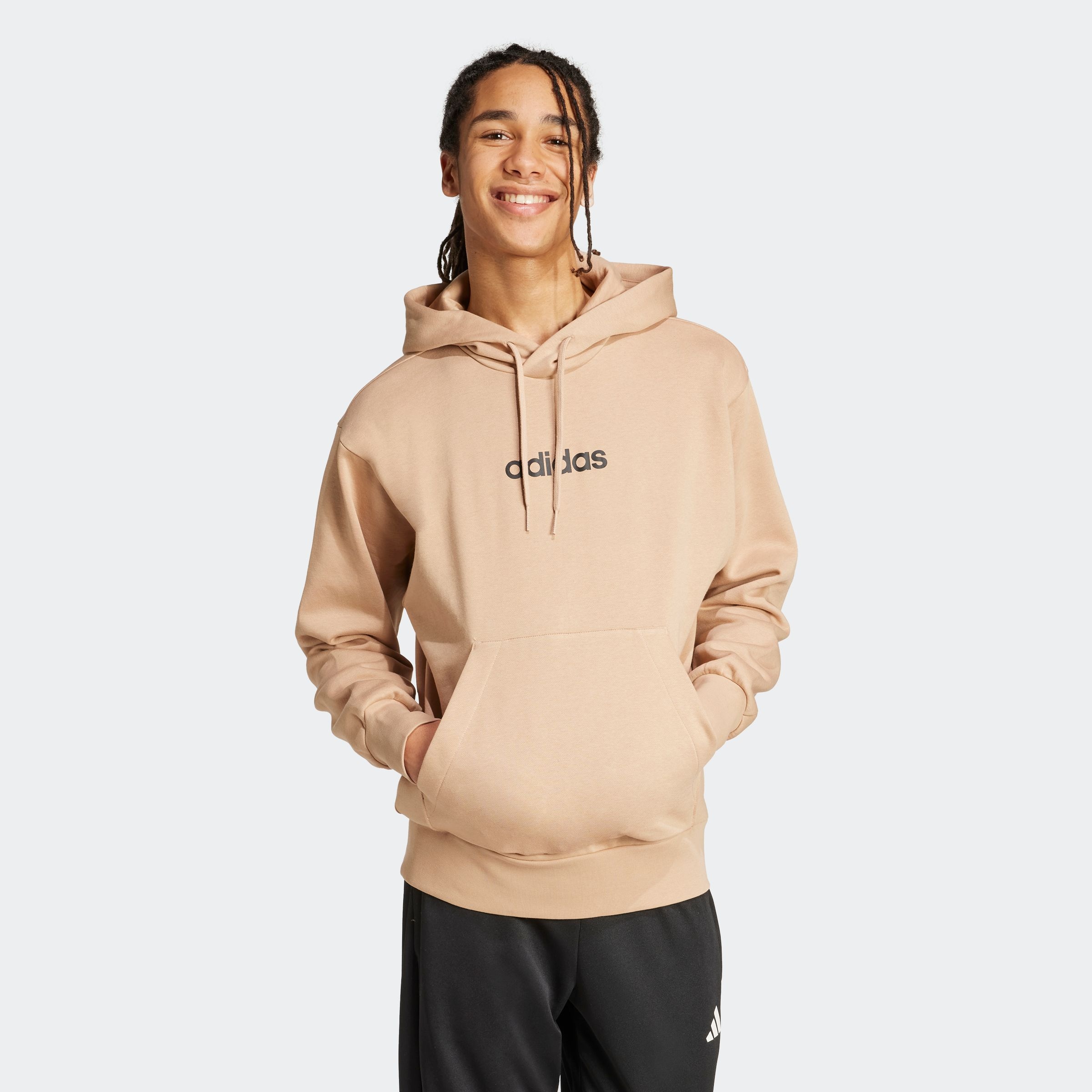adidas Sportswear Kapuzensweatshirt "M LIN FL HD" günstig online kaufen