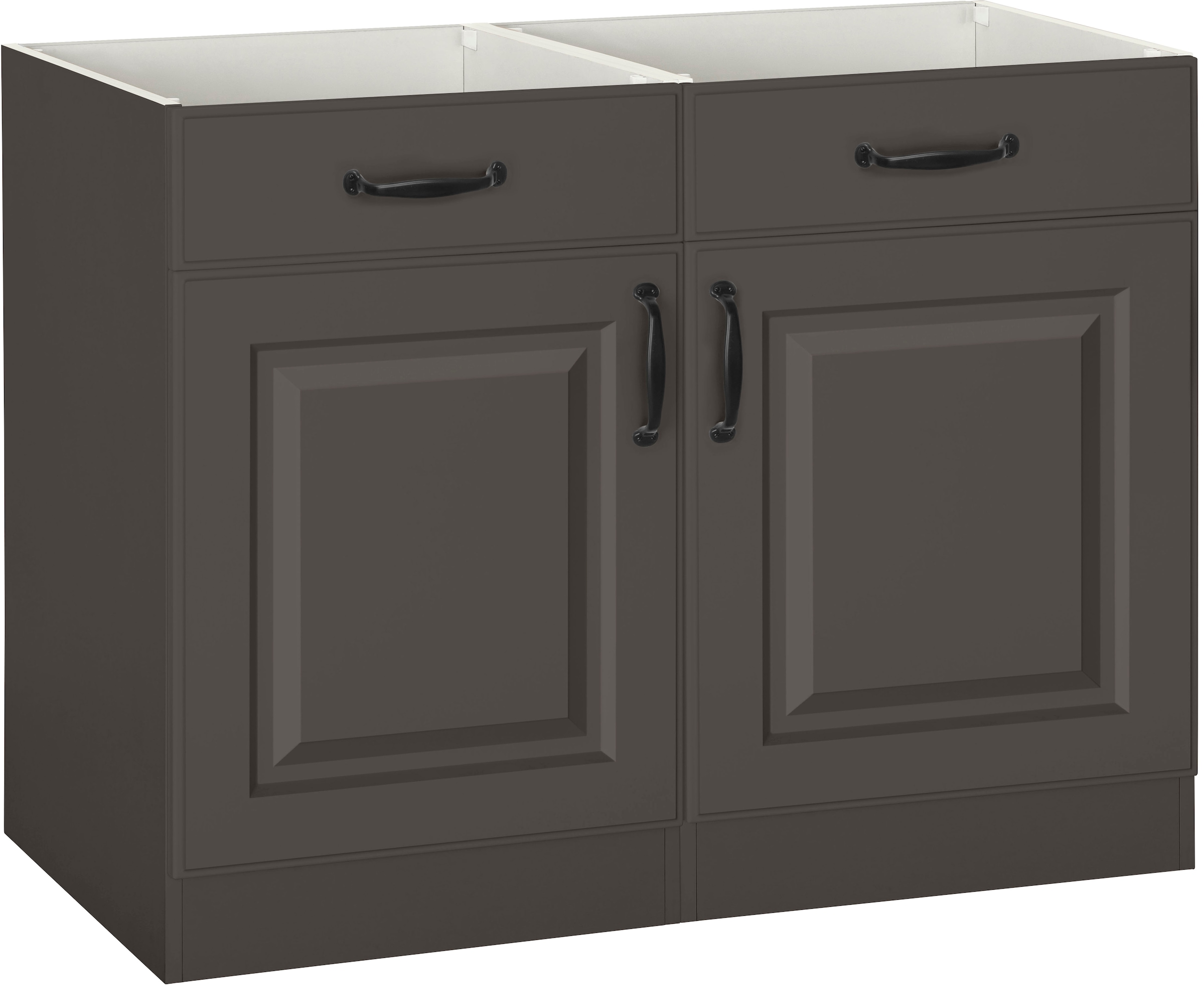 wiho Küchen Unterschrank "Erla, TOPSELLER" 100 cm breit mit Kassettenfront, günstig online kaufen