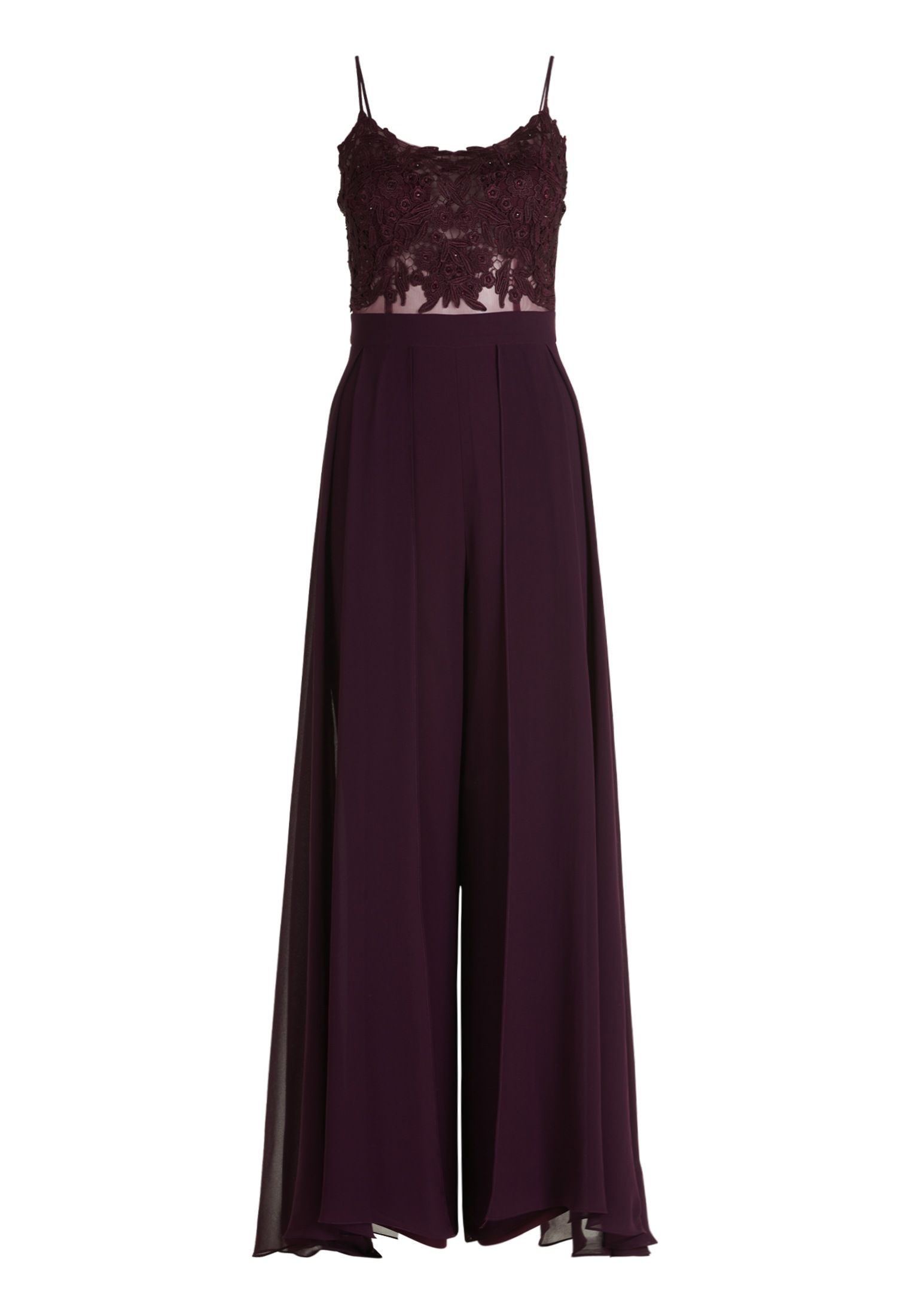 Vera Mont Overall "Vera Mont Jumpsuit mit Stickerei", (1 tlg.), Materialmix günstig online kaufen