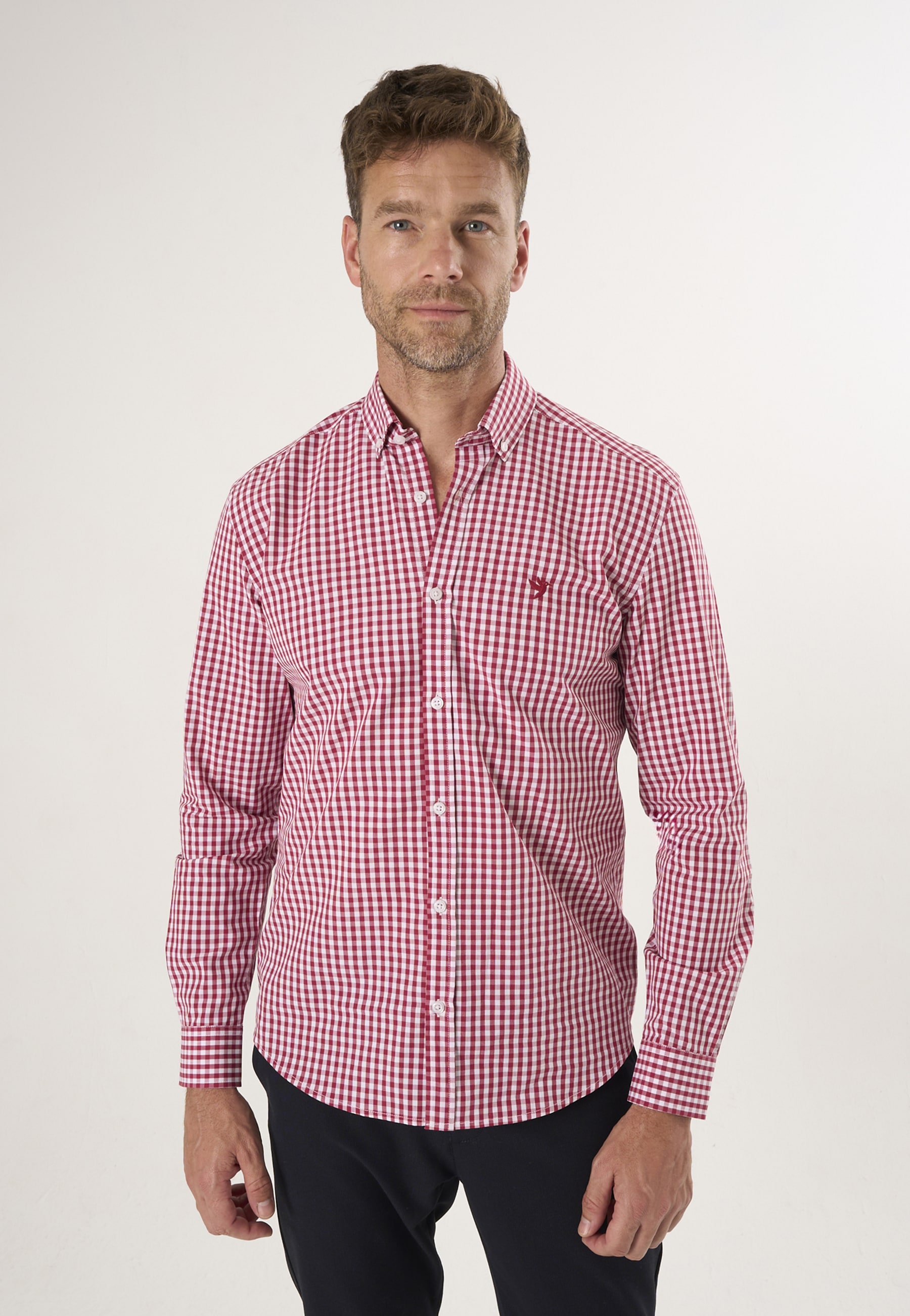 Felix Hardy Karohemd "Kariertes Langarmhemd" günstig online kaufen