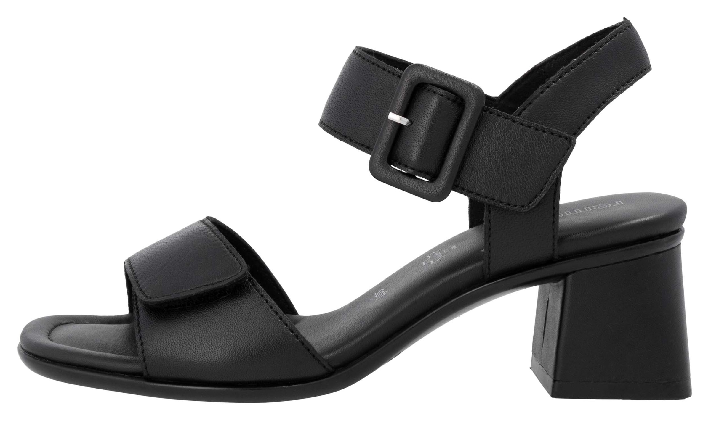 Remonte Sandalette »ELLE-Collection«, Blockabsatz, Sommerschuh, Sandale, Abendschuh mit Klettverschluss